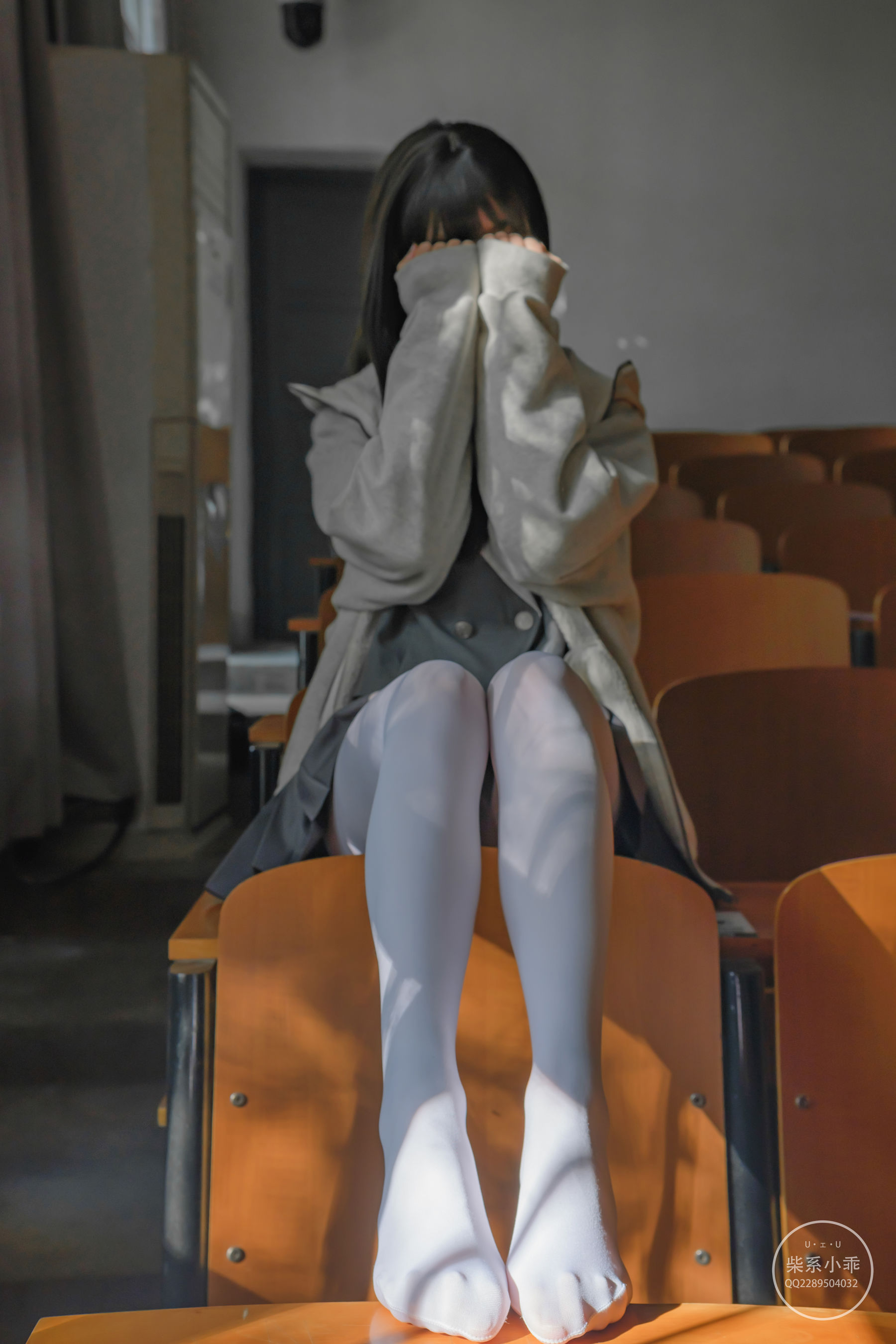 [福利COS] 柴系小乖(稚乖画册) - 夜夜 教室（61P）