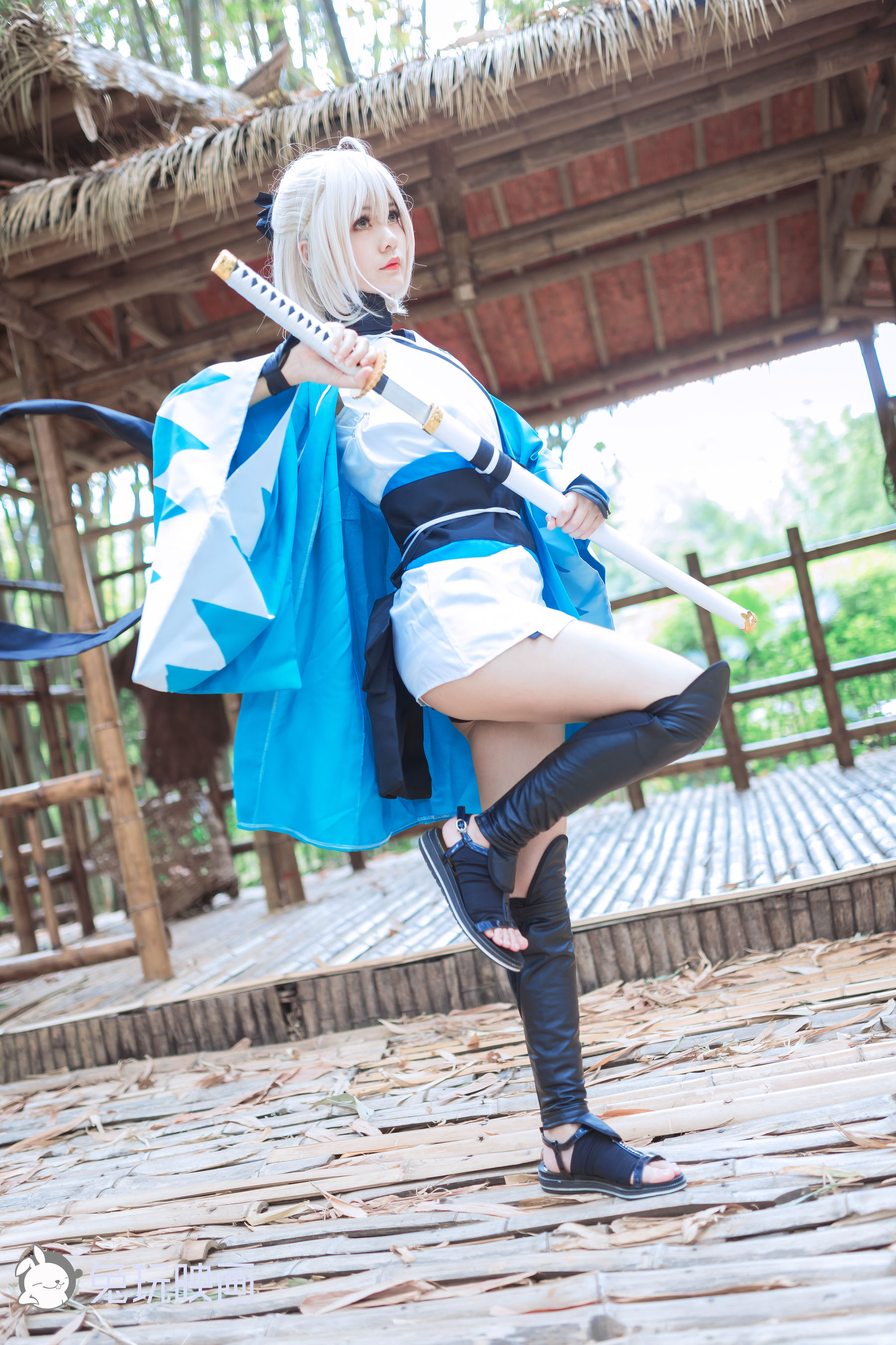 [兔玩映画] - 冲田总司和saber（47P）