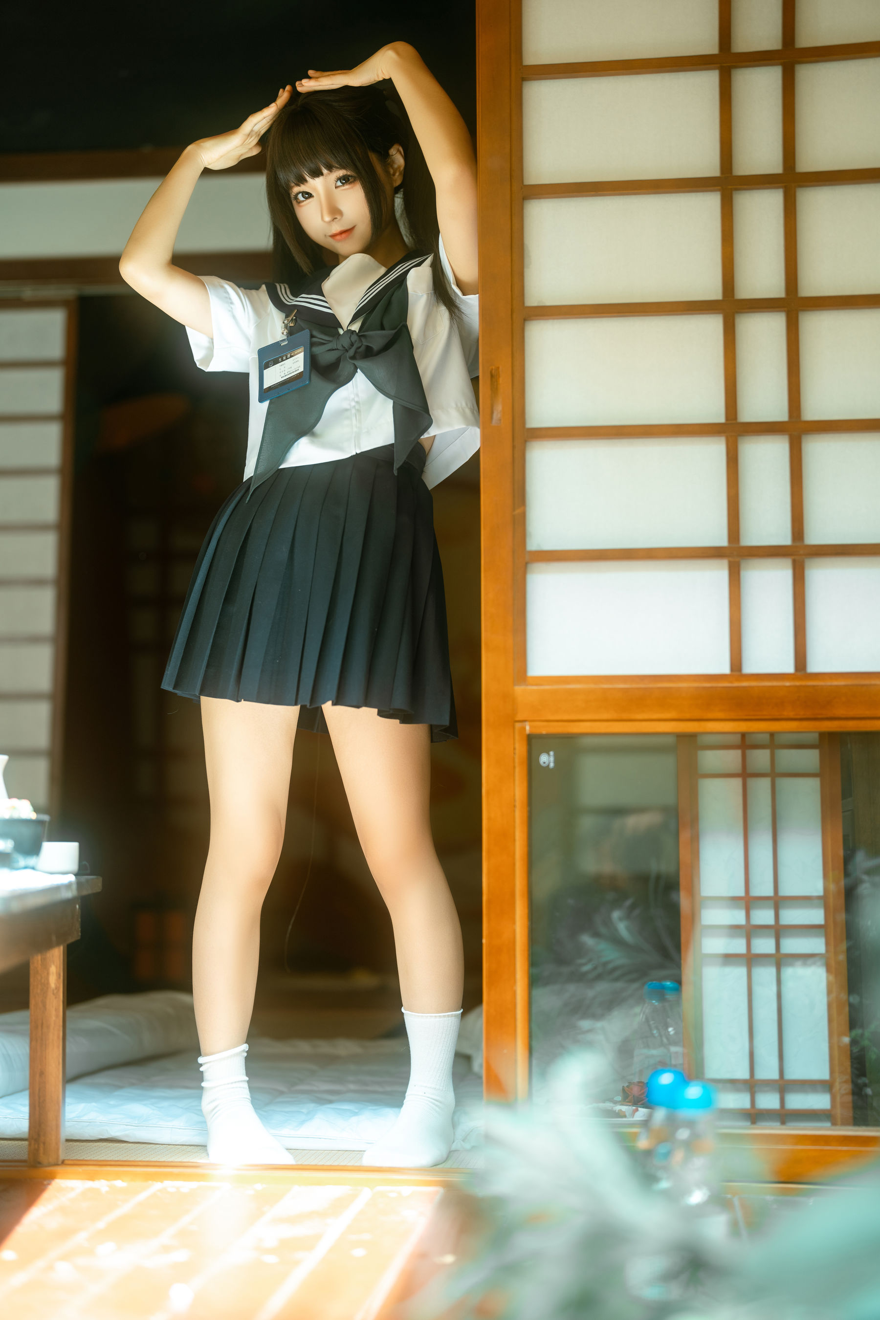 动漫博主蠢沫沫 - 居家学妹（21P）