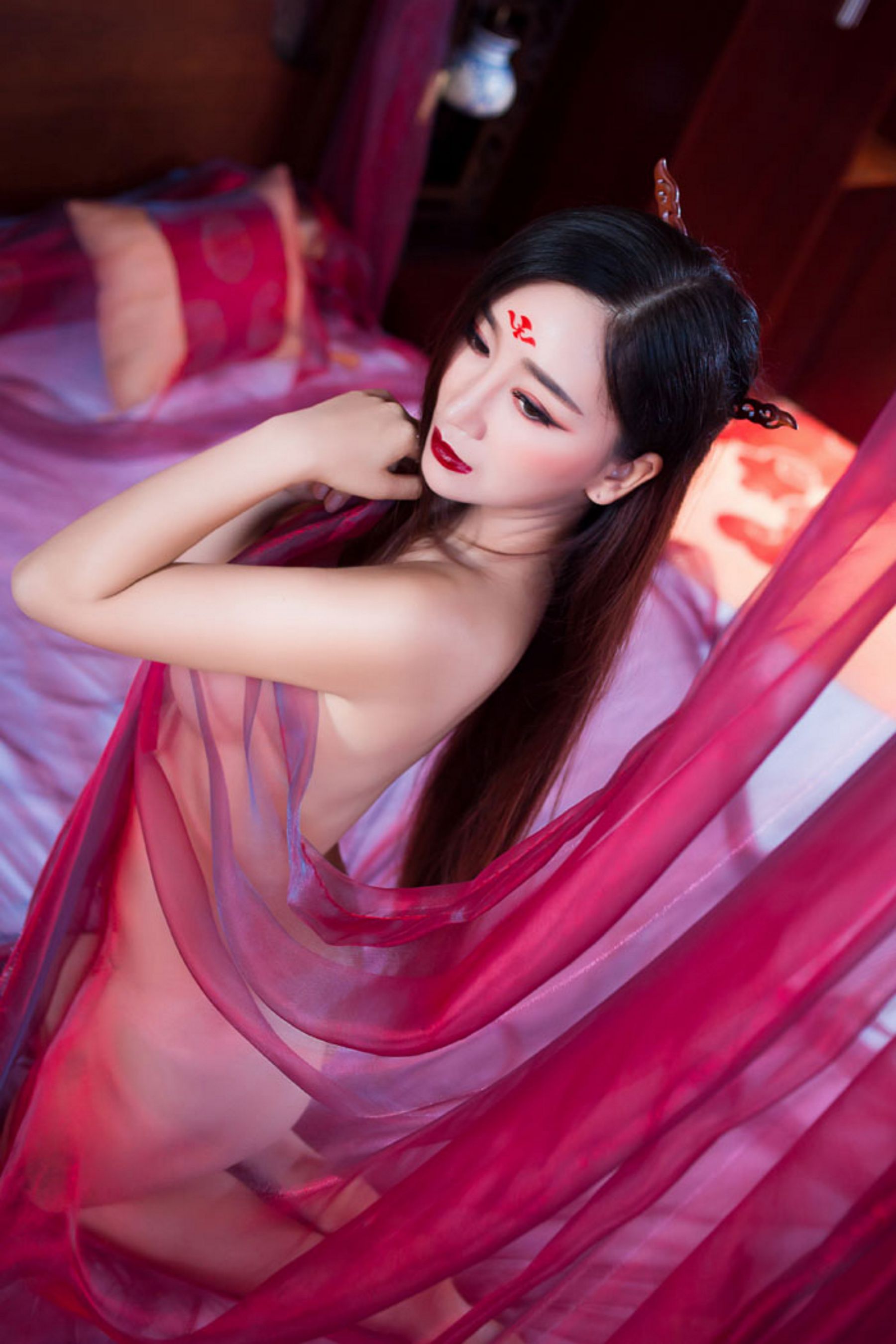 邹晶晶《花千骨 ? 魔化》COS [秀人网XiuRen] No.382（56P）