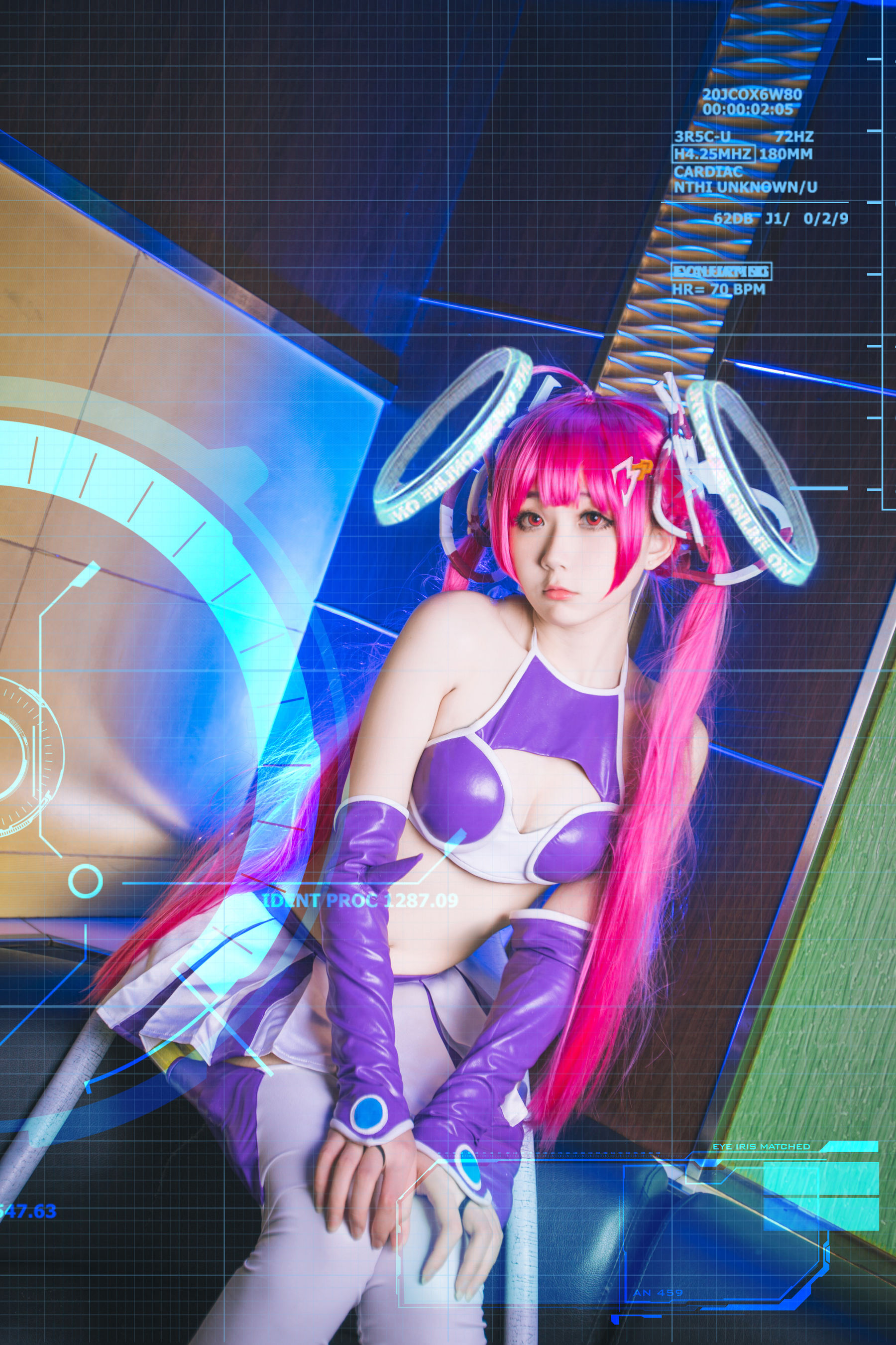 [福利COS] 动漫博主浅野菌子 - 300英雄 300娘（9P）