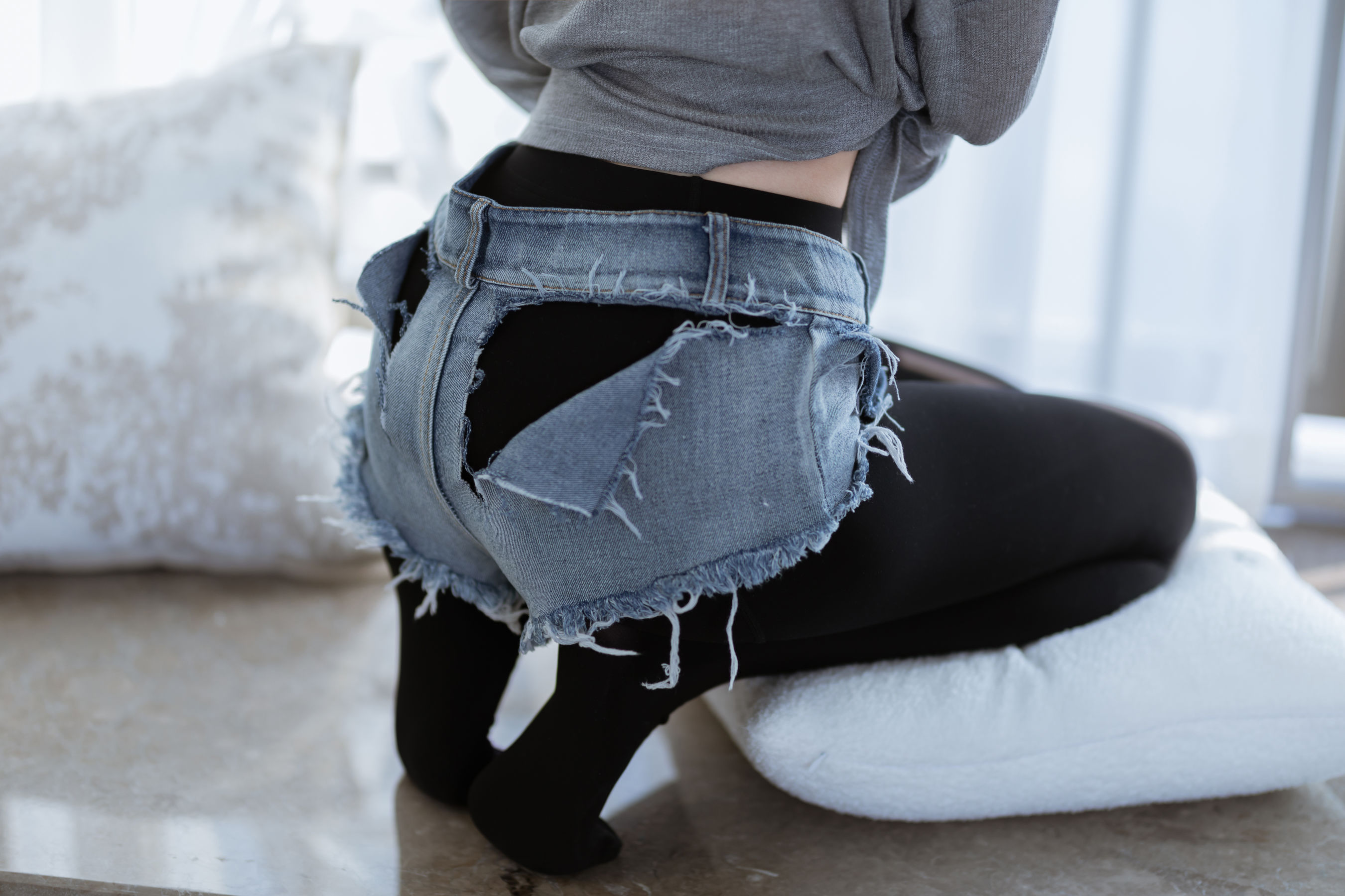 许岚 - 半透毛衣（38P）