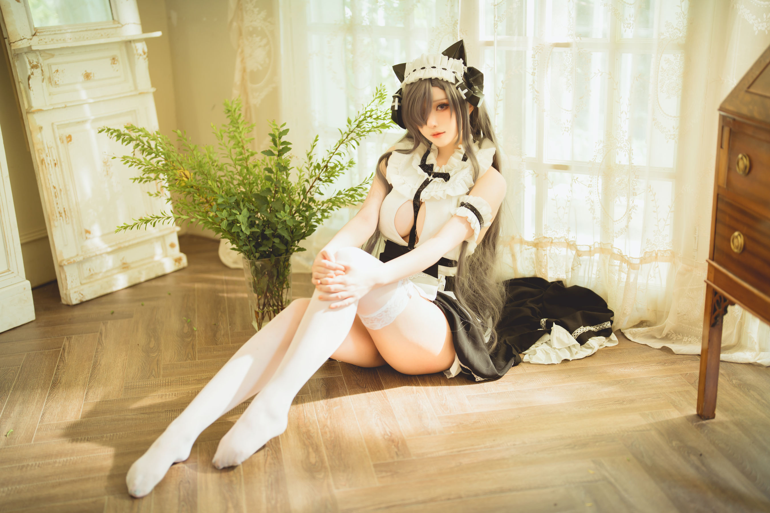 萌妹菌烨tako - 奥古斯都女仆（11P）