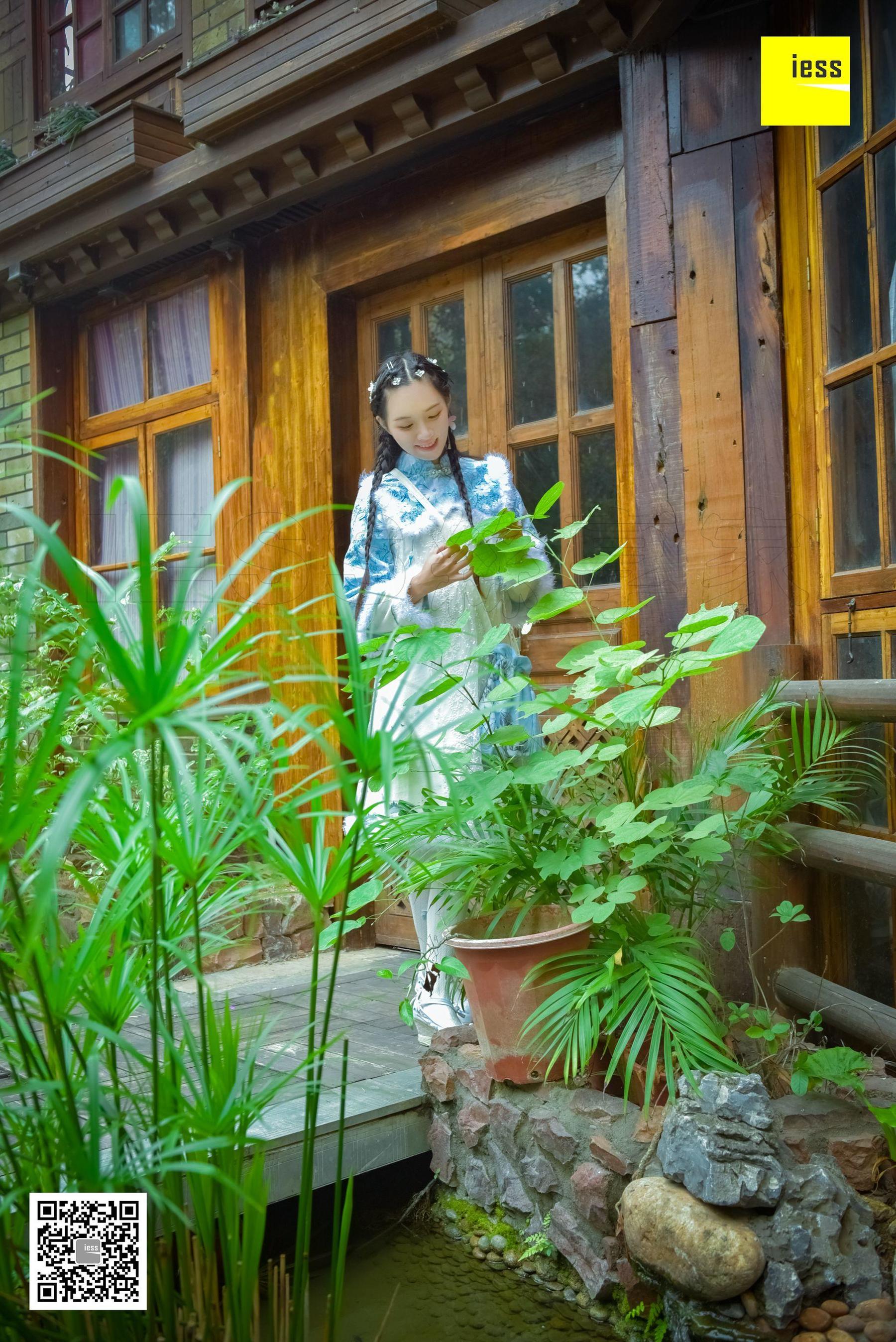 丝享家122 木木 《汉服绣花鞋白色袜》[IESS异思趣向]（96P）