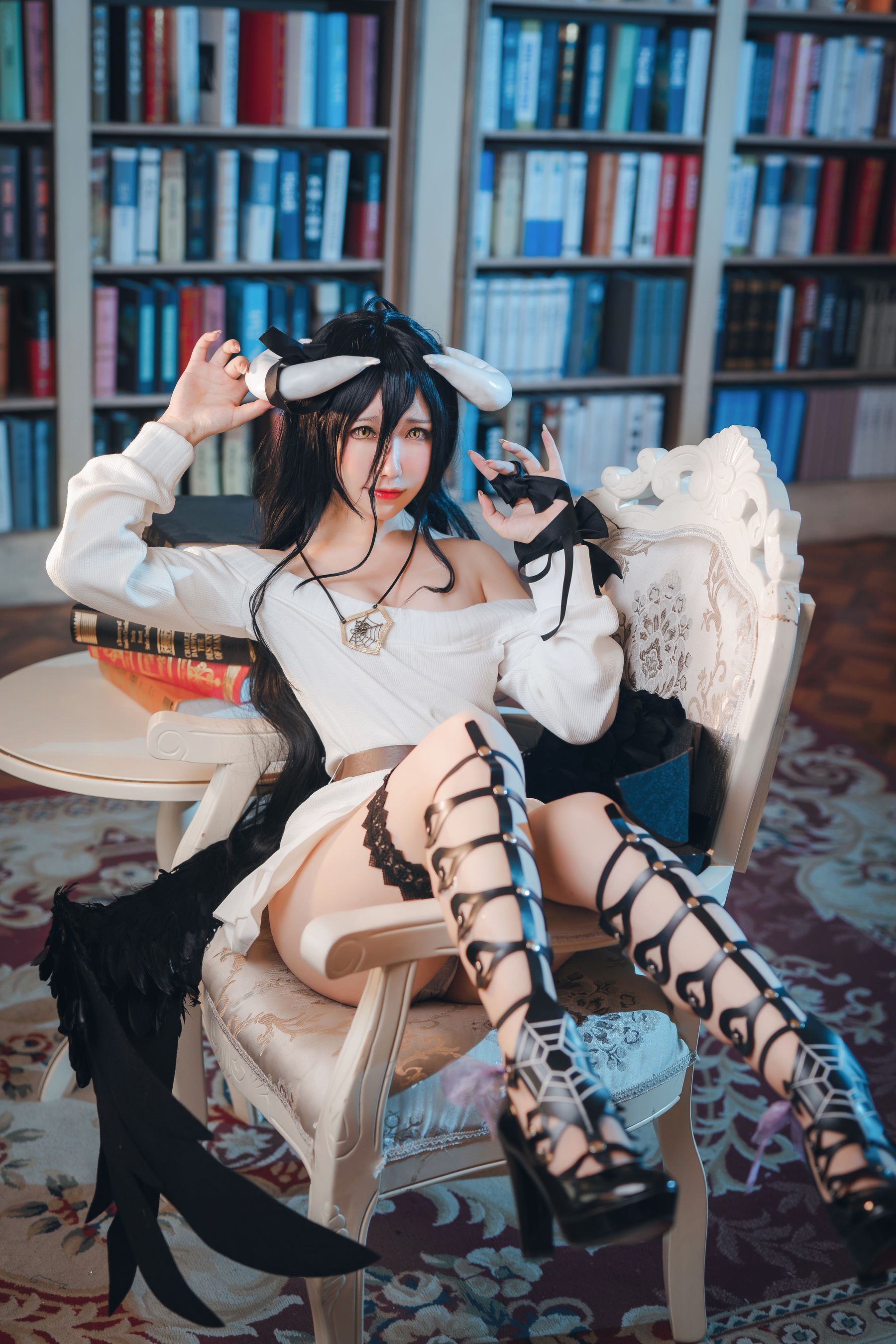 [网红COSER写真] 芋圆侑子SJ_ - 雅儿贝德私服（20P）-爱变色