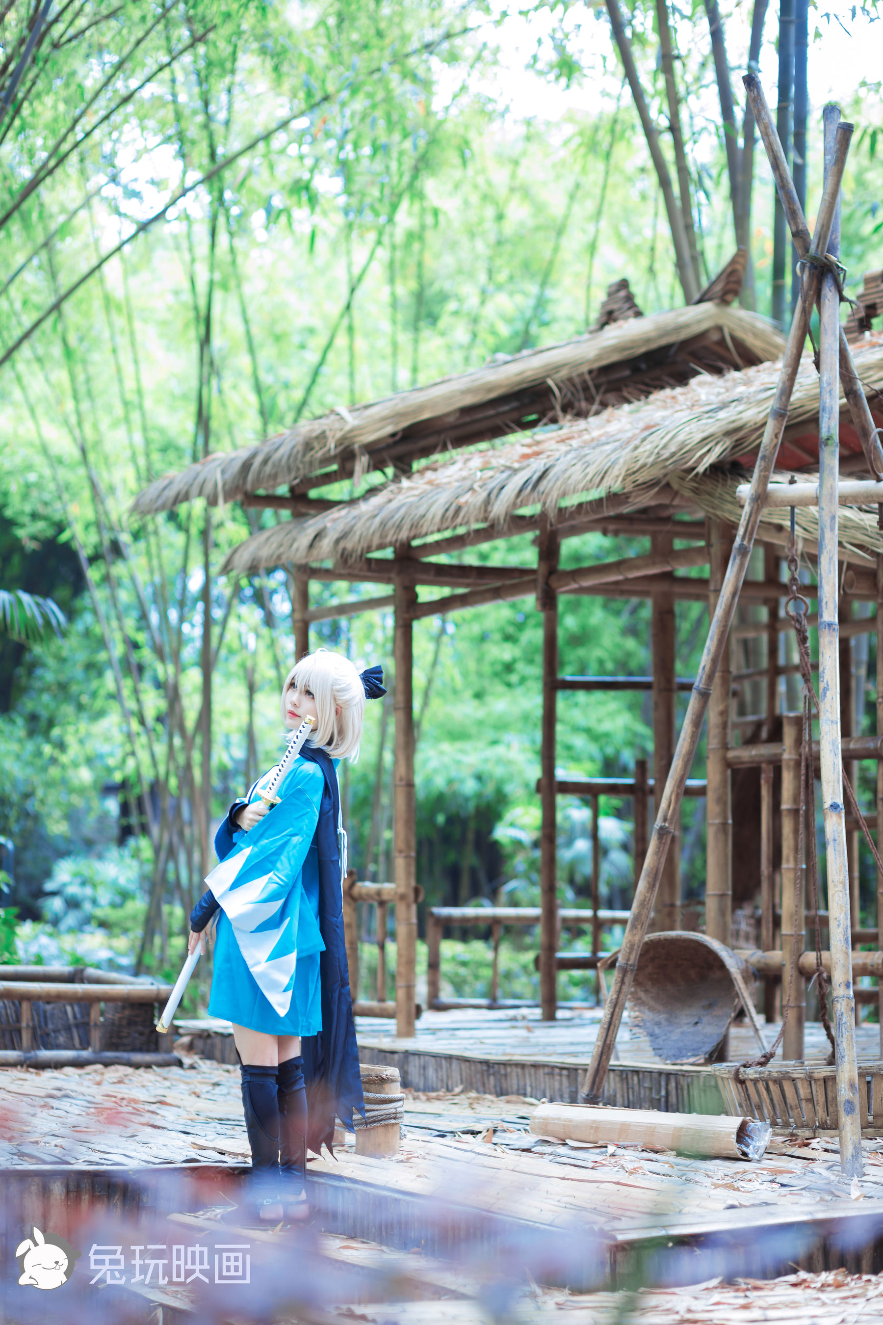 [兔玩映画] - 冲田总司和saber（47P）