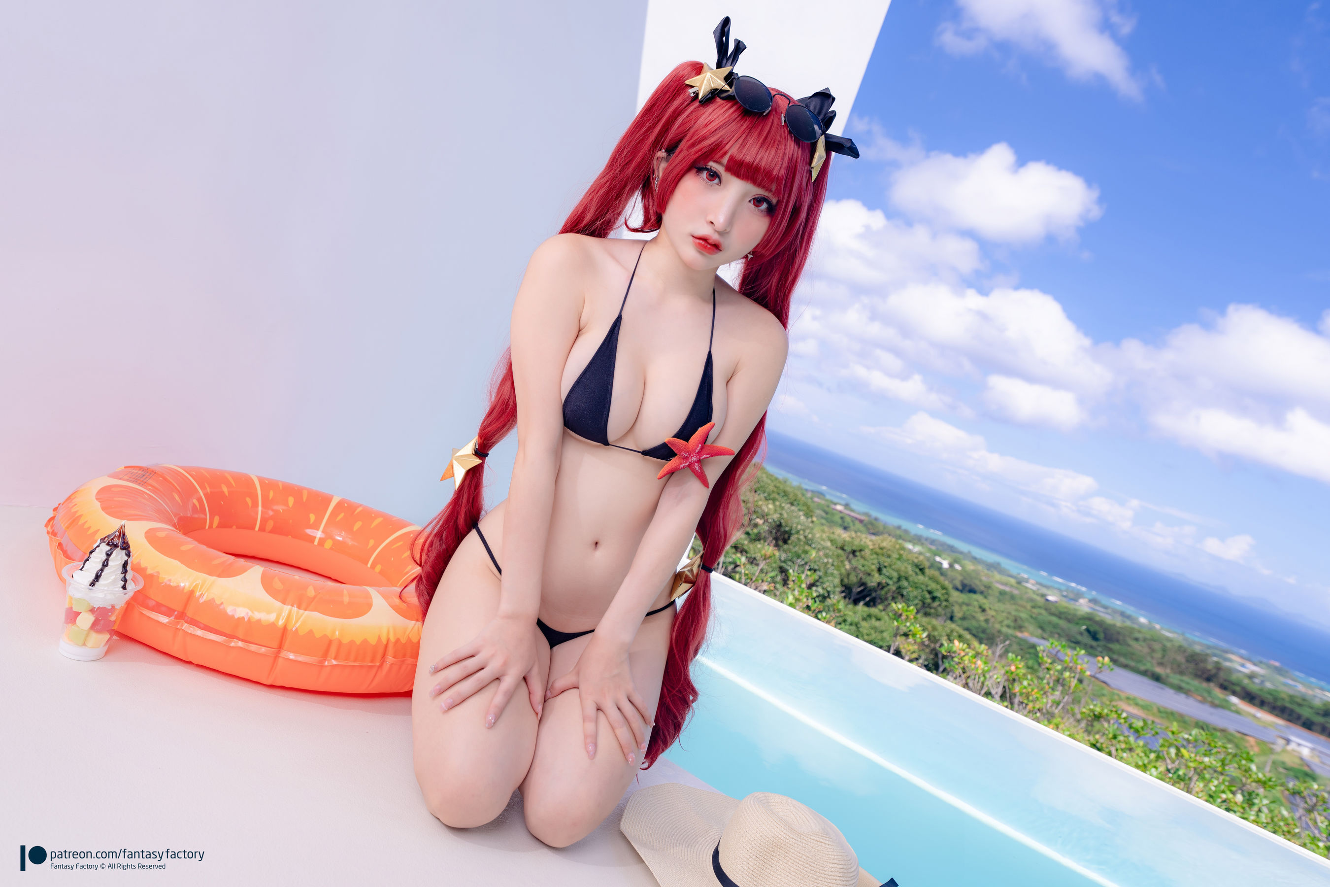 [Fantasy Factory] 小丁Cosplay写真 - 檀香山泳衣（28P）