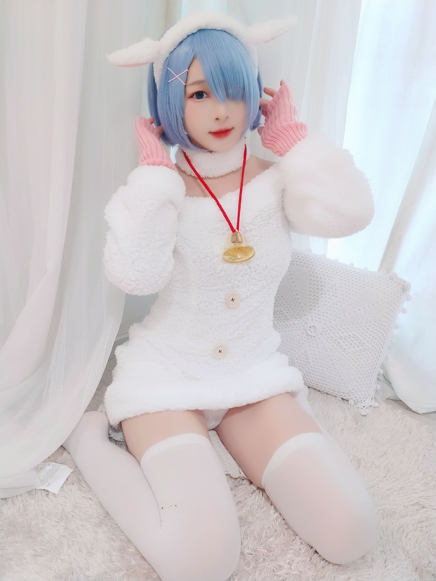 [COS福利] 二次元美女古川kagura - 蕾姆2（32P）