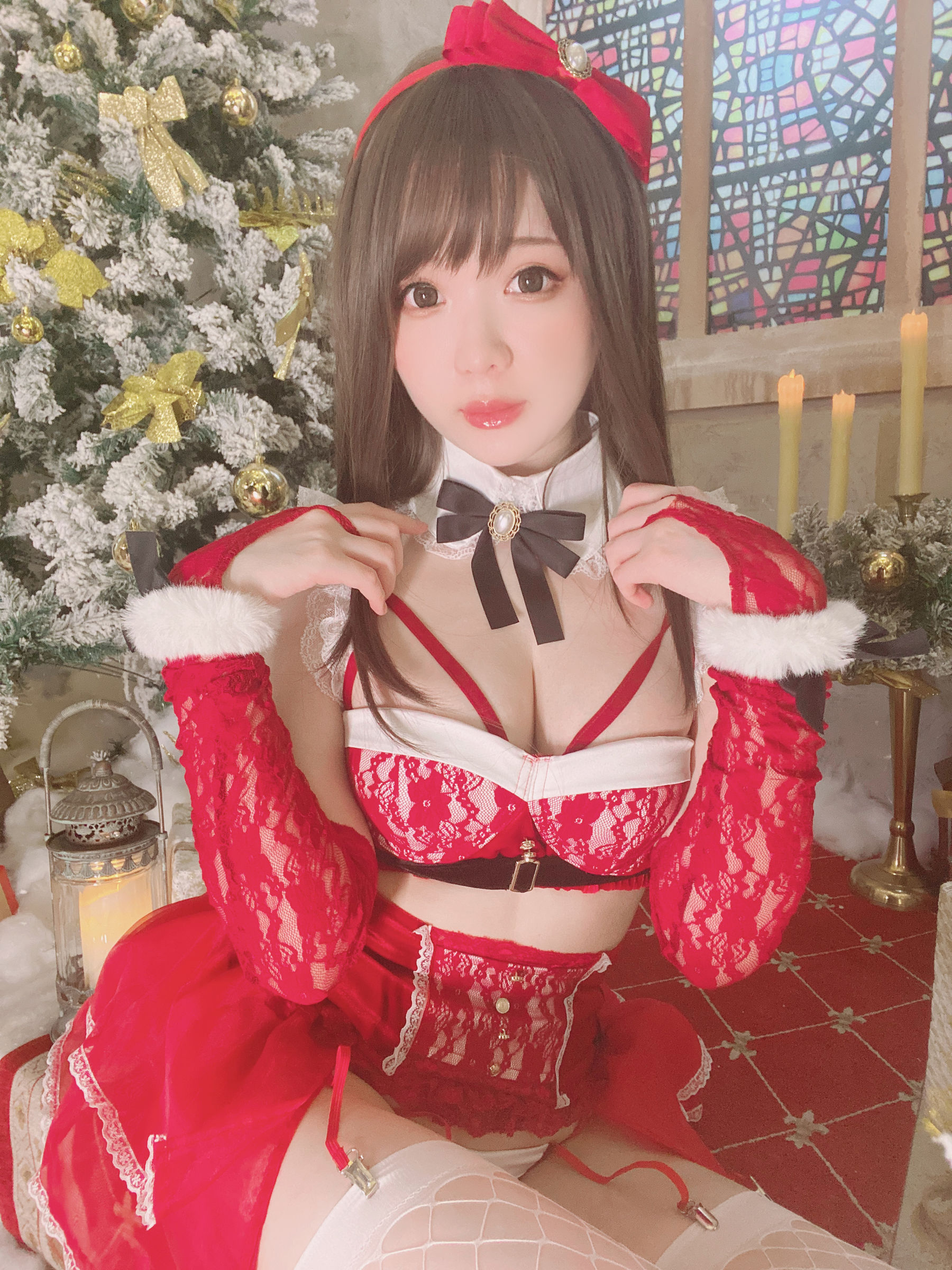 [福利COS] 微博妹纸霜月shimo - もうすぐ今年も終わります！（20P）