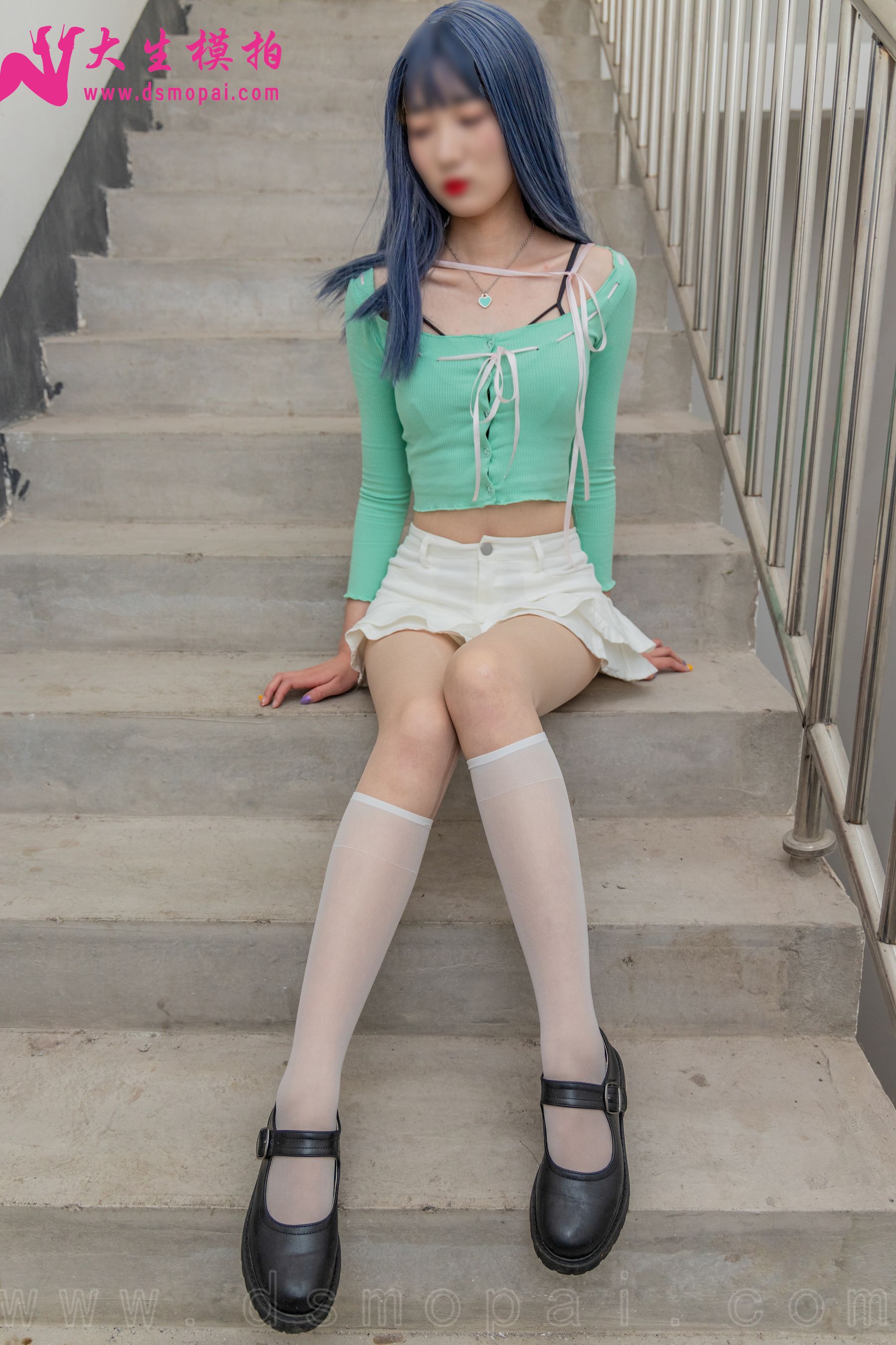 [大生模拍] NO.234 利利 楼道美丝 写真套图（64P）