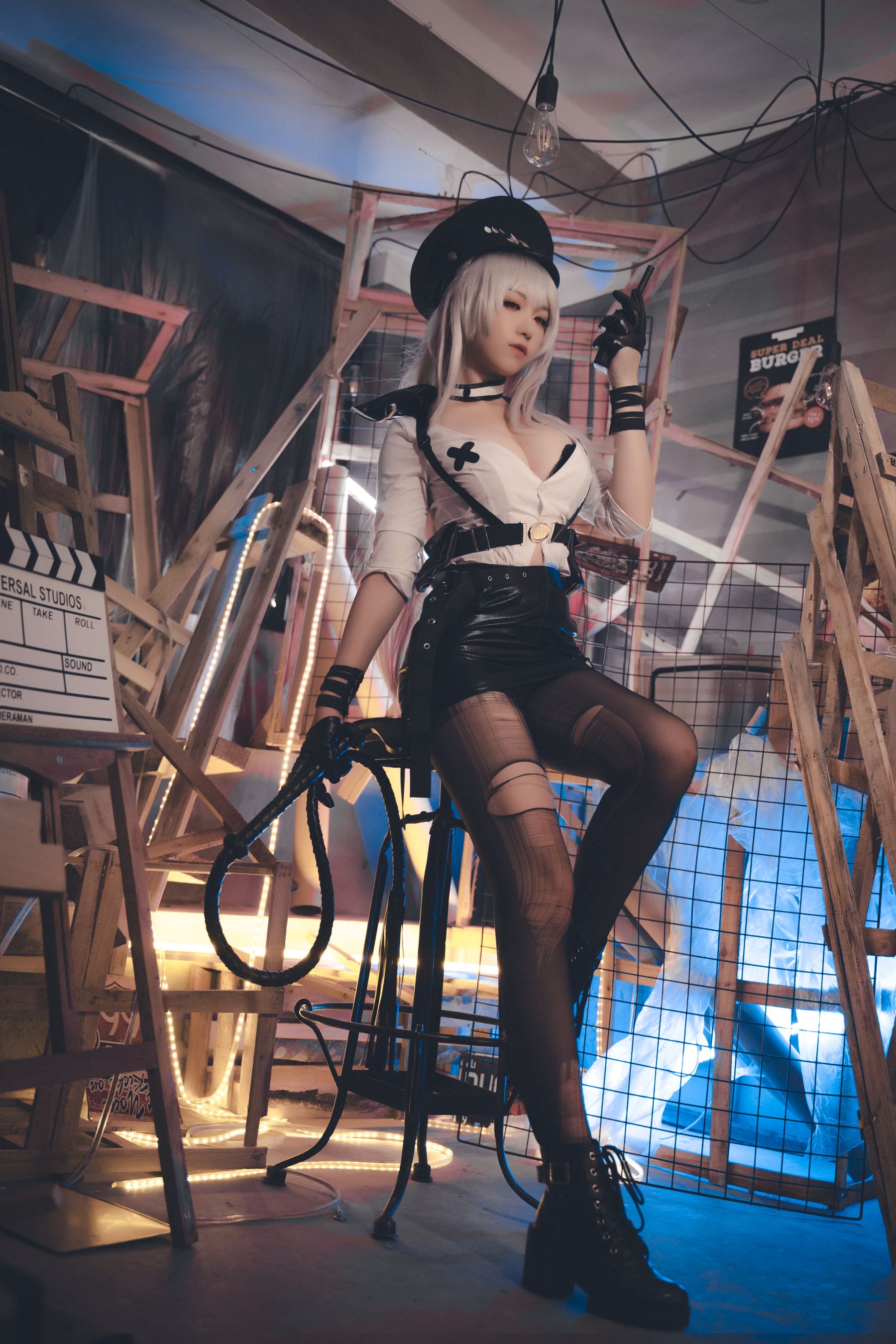 [网红COSER写真] 芋圆侑子SJ_ - 甘古特监狱服（12P）