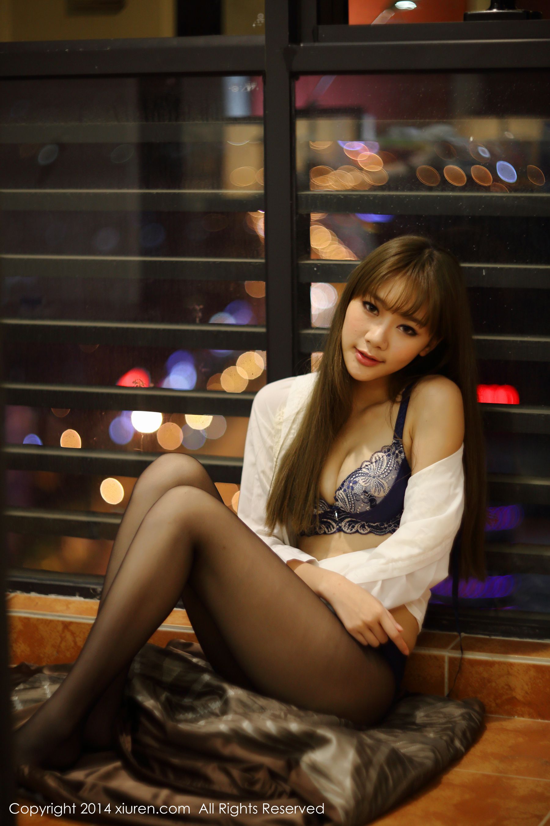 优琪琪子yuki《黑丝+性感内衣》 [秀人网XiuRen] No.174（59P）