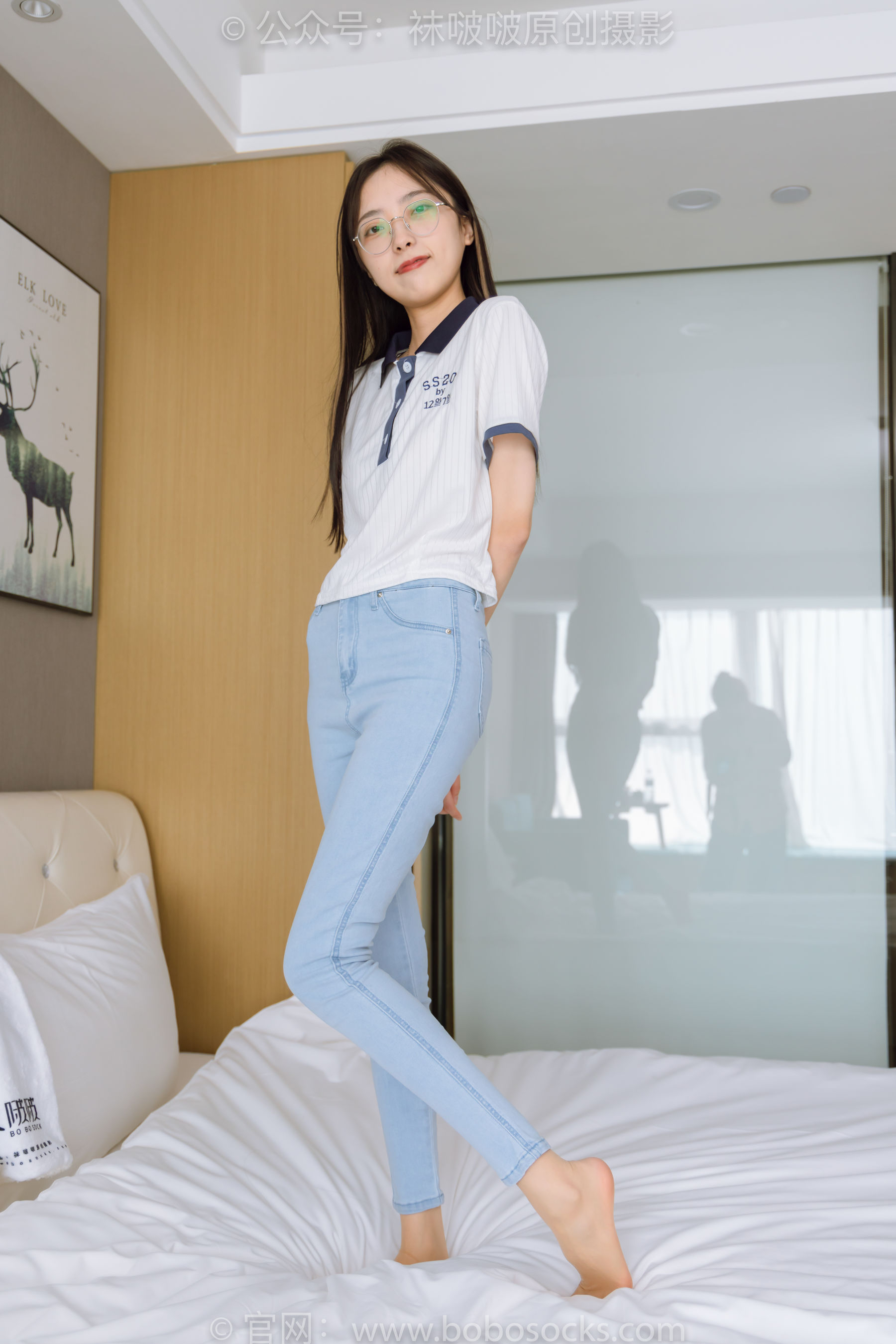 BoBoSocks袜啵啵 No.161 稚予-贝壳头板鞋、肉丝、裤里丝（139P）