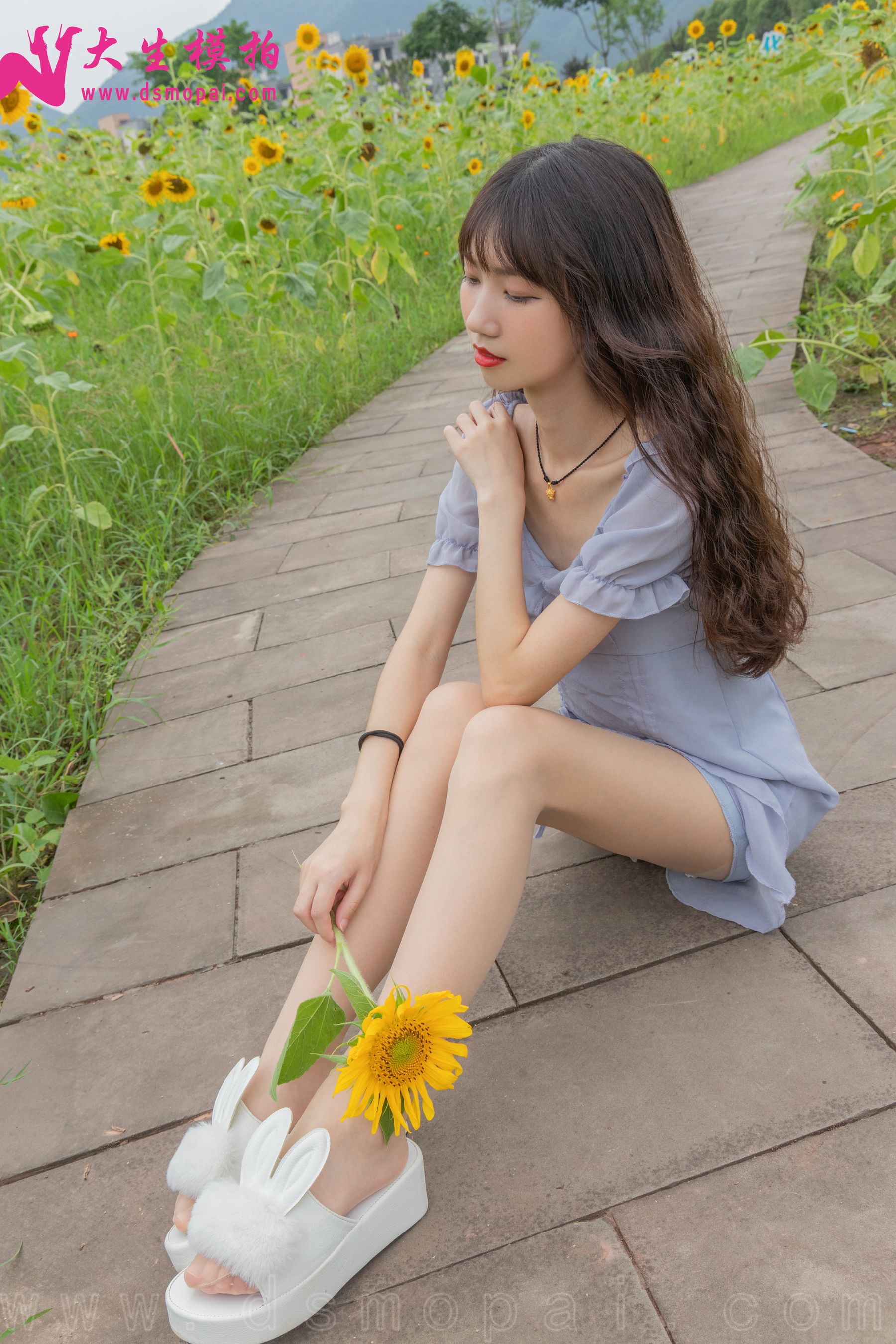 [大生模拍] No.240 婉欣 向日葵女孩（47P）