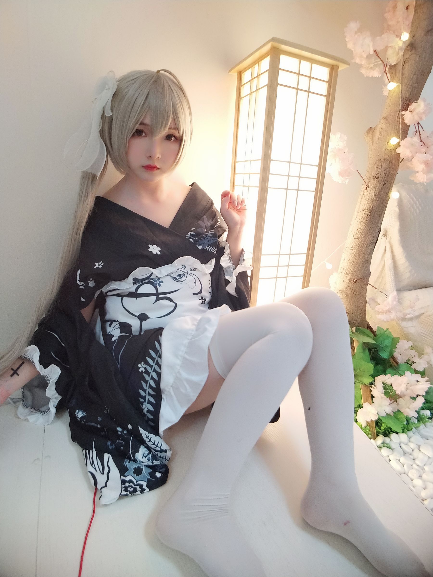 [COS福利] 二次元美女古川kagura - 穹妹和服（32P）