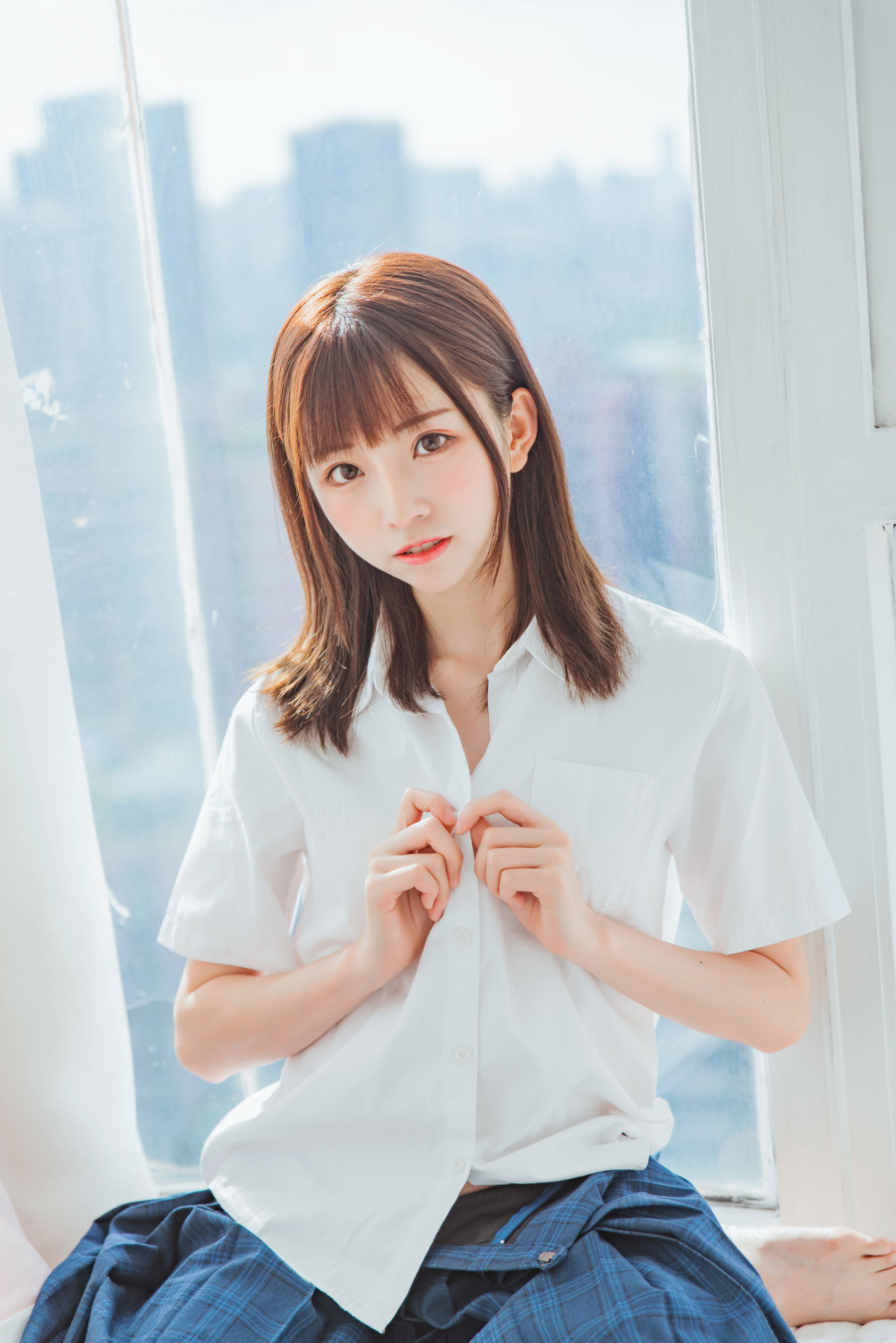 动漫博主Kitaro_绮太郎 - 放課後の少女（30P）