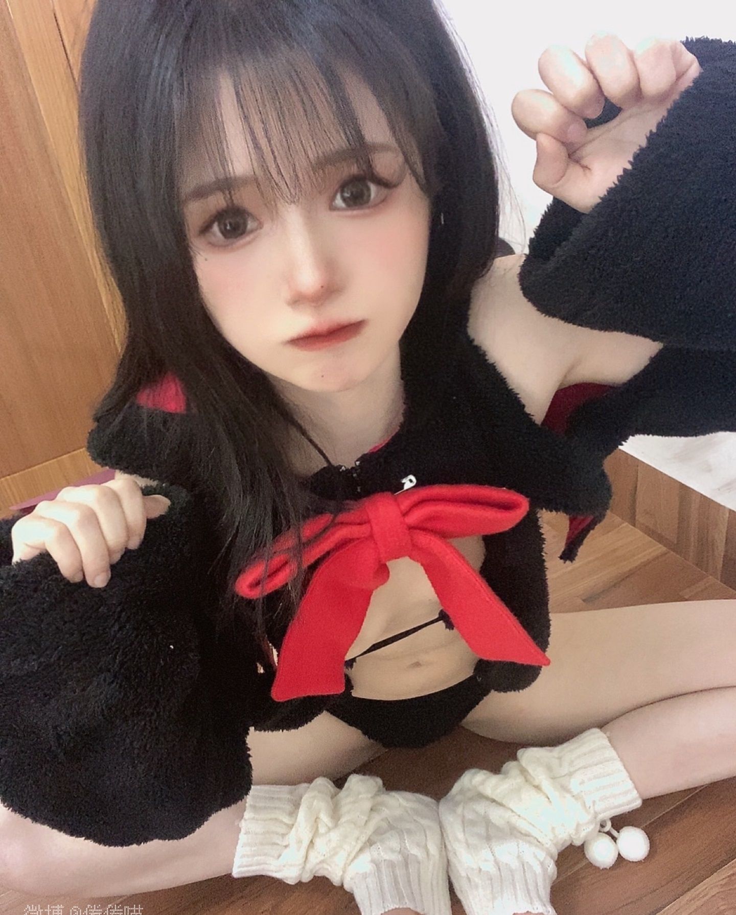 [福利COS] 倦倦喵 - 黑猫（51P）