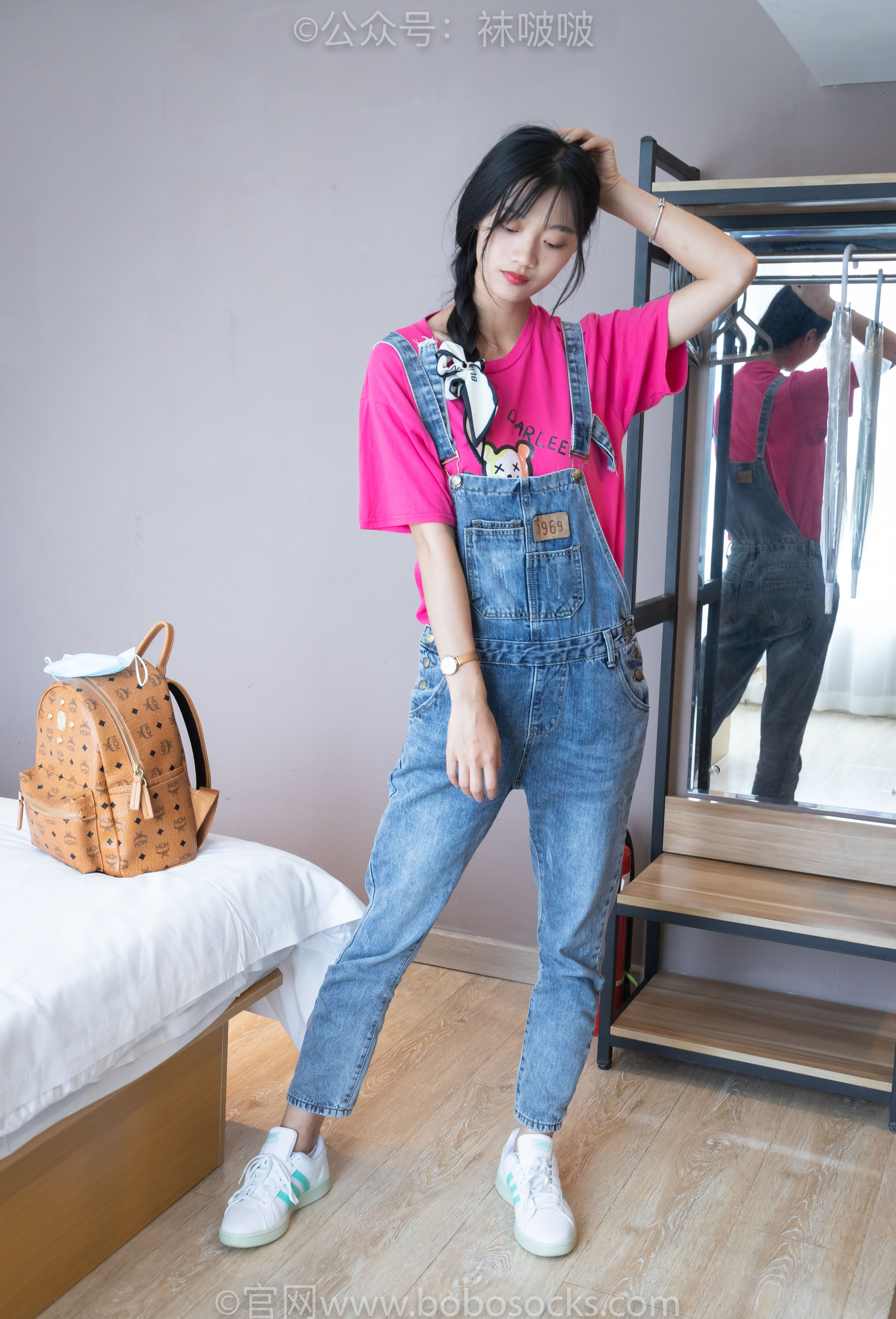 BoBoSocks袜啵啵 No.024 涵涵-板鞋、白棉袜、裸足（133P）