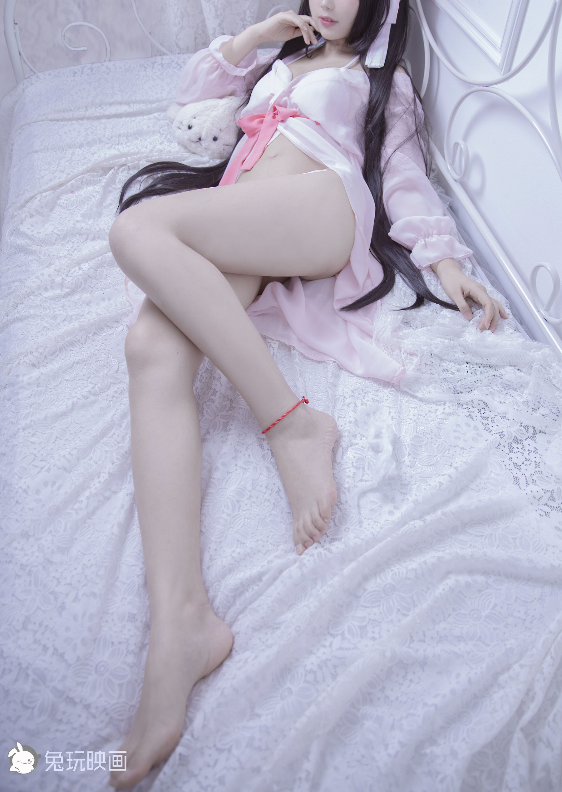 [兔玩映画] - 学姐月下巡游（41P）