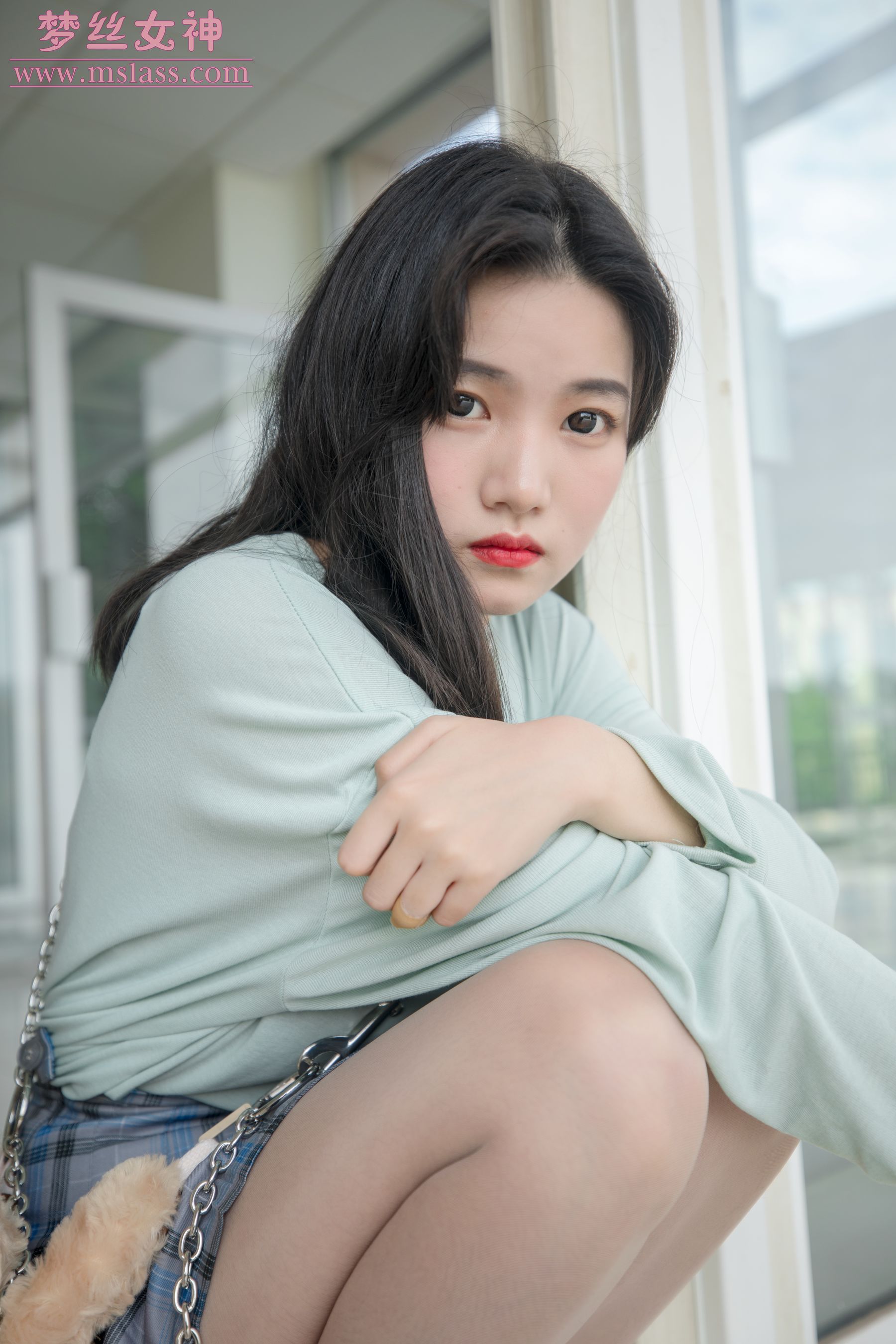 [梦丝女神MSLASS]  酥酥 恬静的小白鞋丝袜（68P）