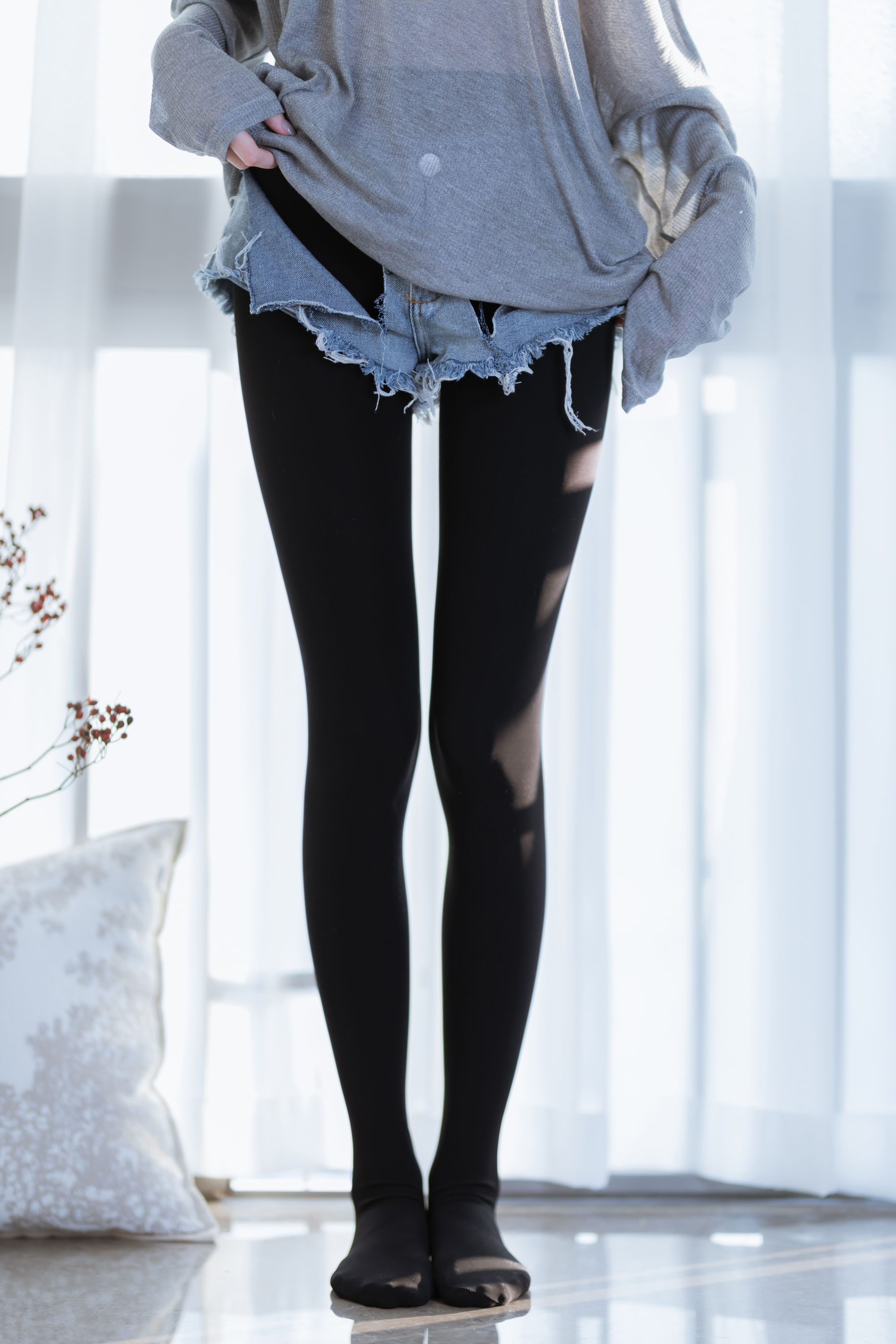 许岚 - 半透毛衣（38P）