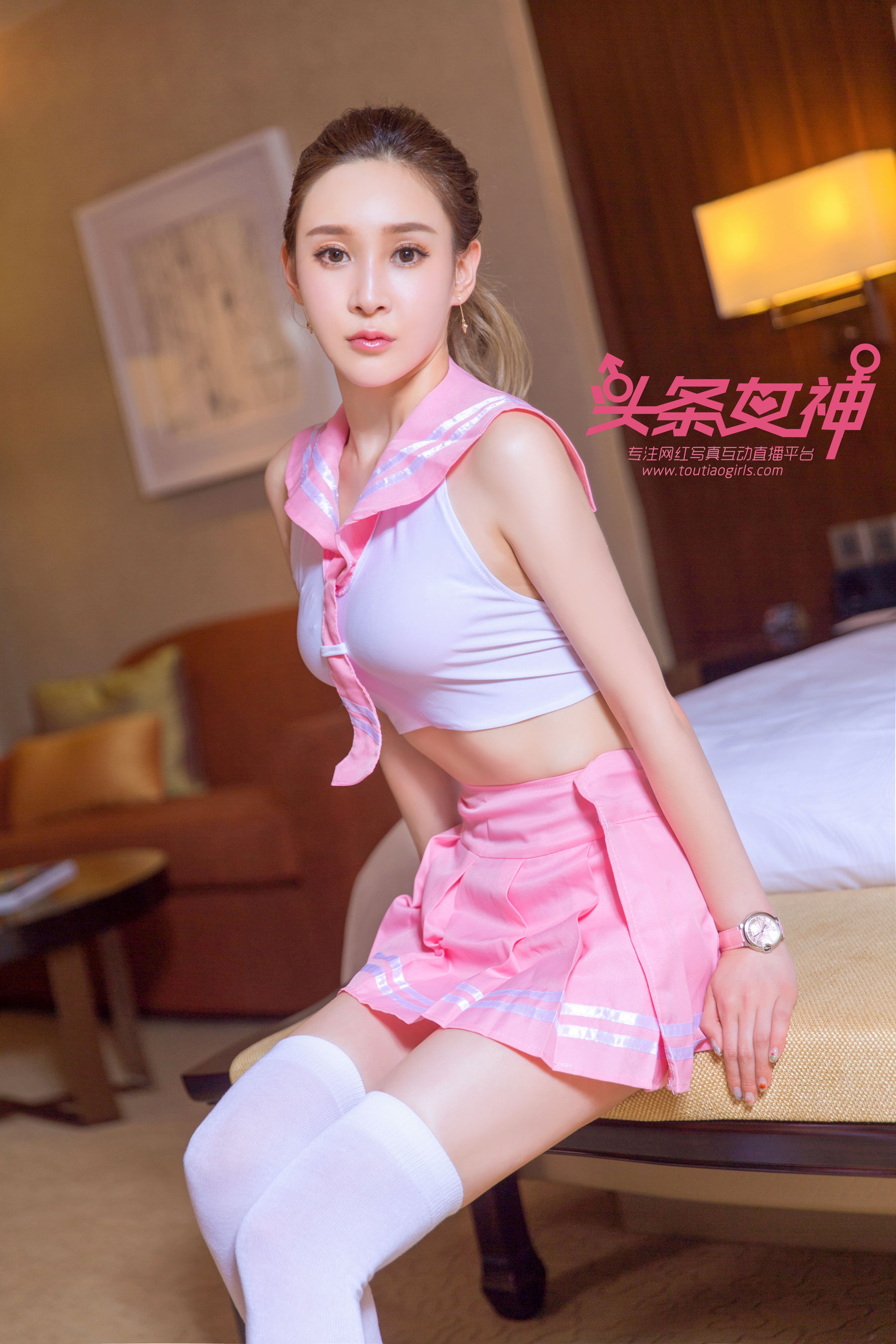 申美嫣《peggy美少女战士》 [头条女神Toutiaogirls]（20P）