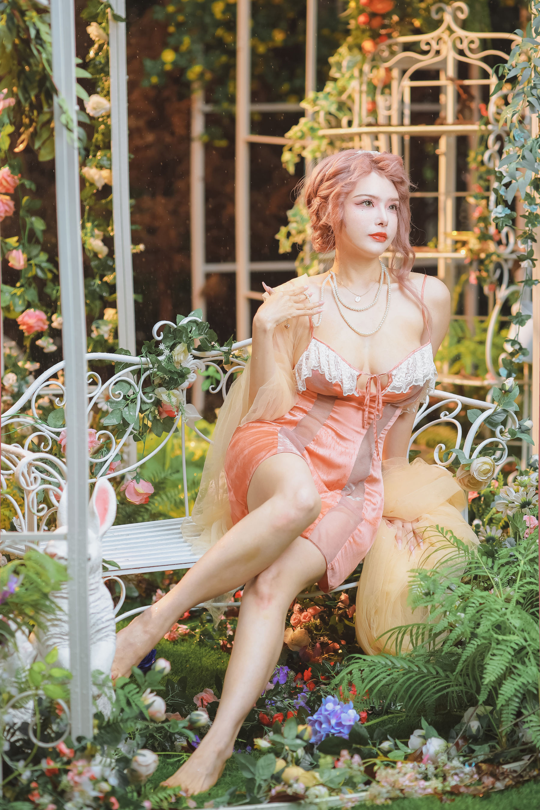 秋和柯基(夏小秋秋秋) - 花园嬉水（67P）