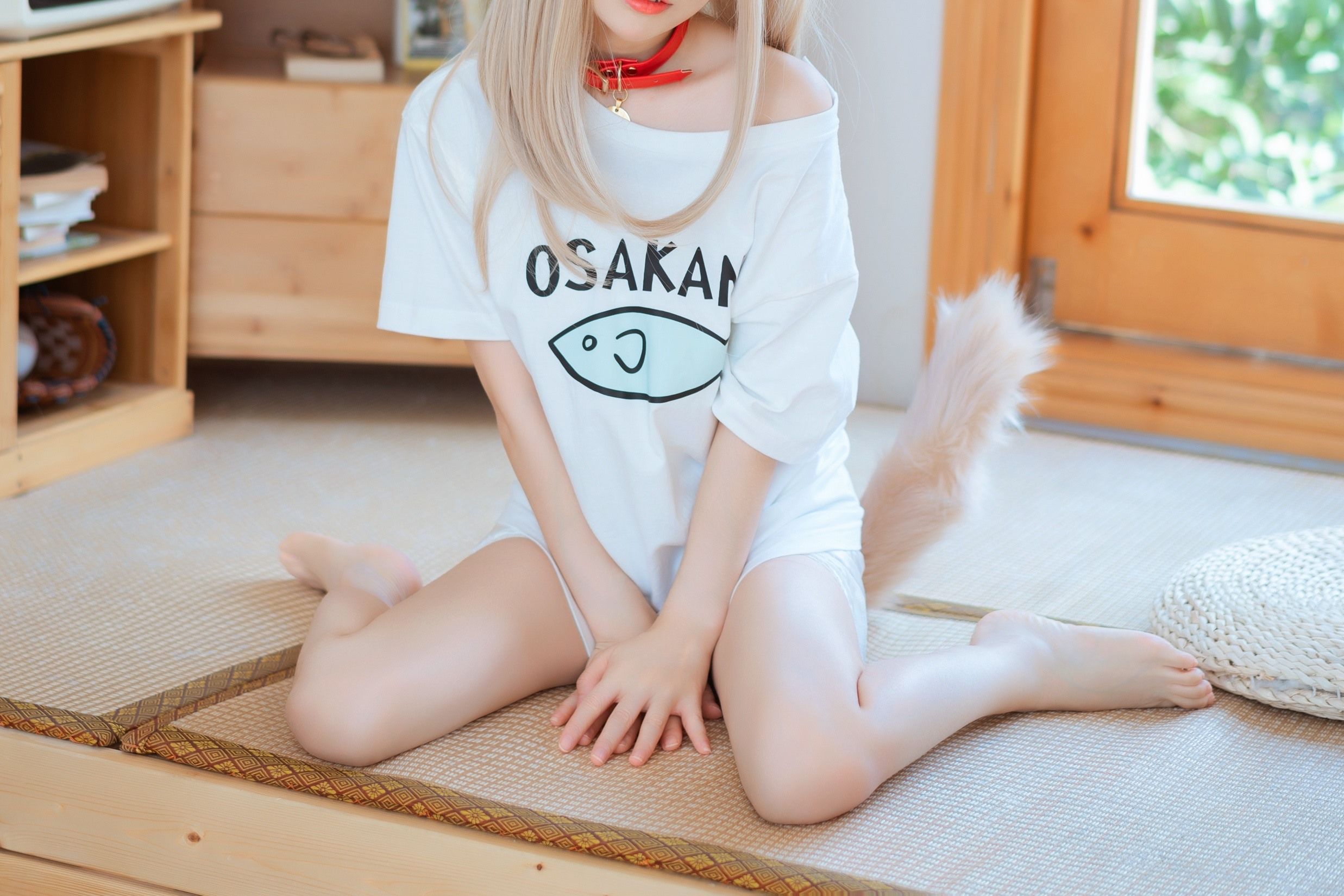 [福利COS] Coser衣衣 - 40原猫娘 黄豆粉（21P）