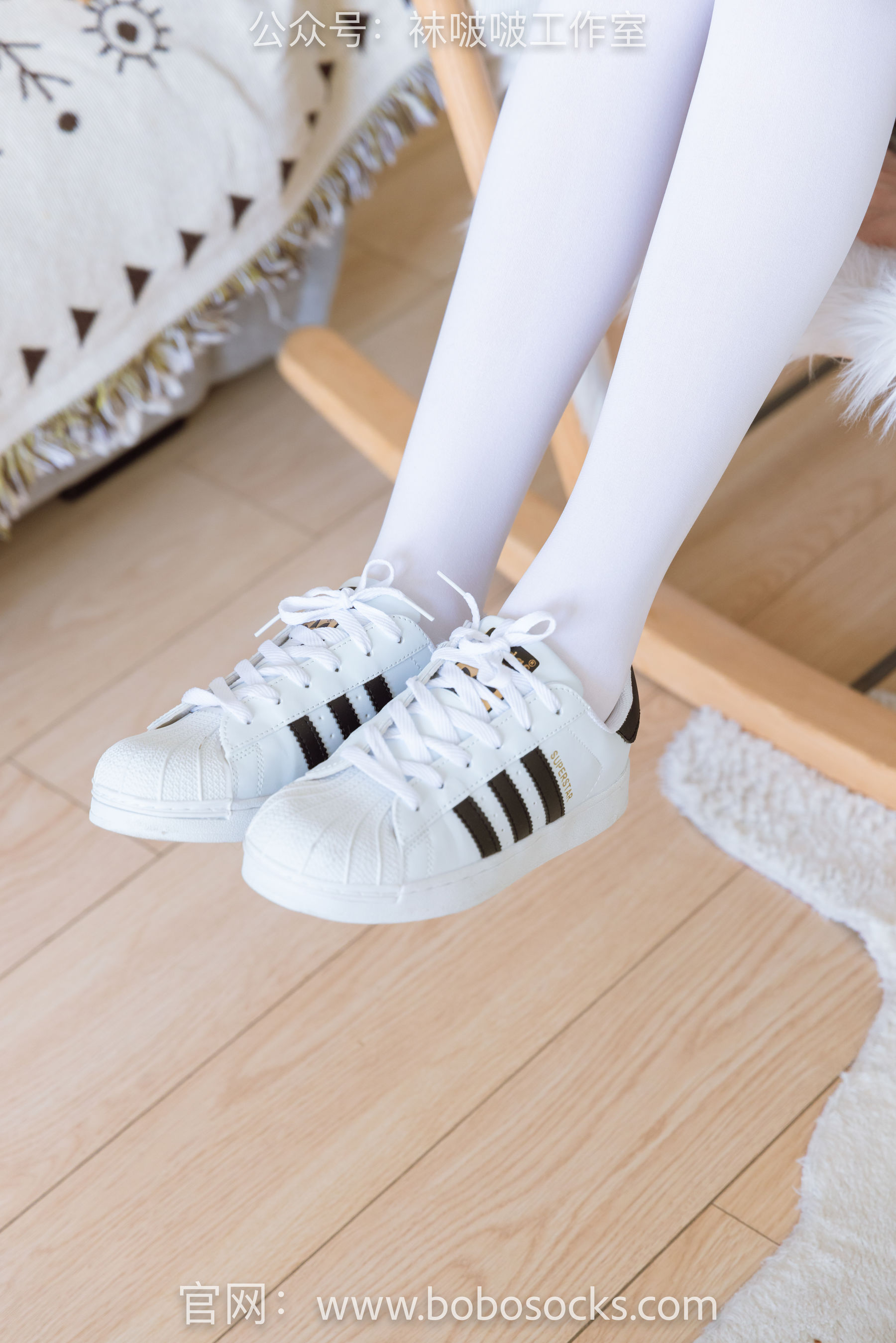 BoBoSocks袜啵啵 No.093 小甜豆-贝壳头、厚白丝（132P）