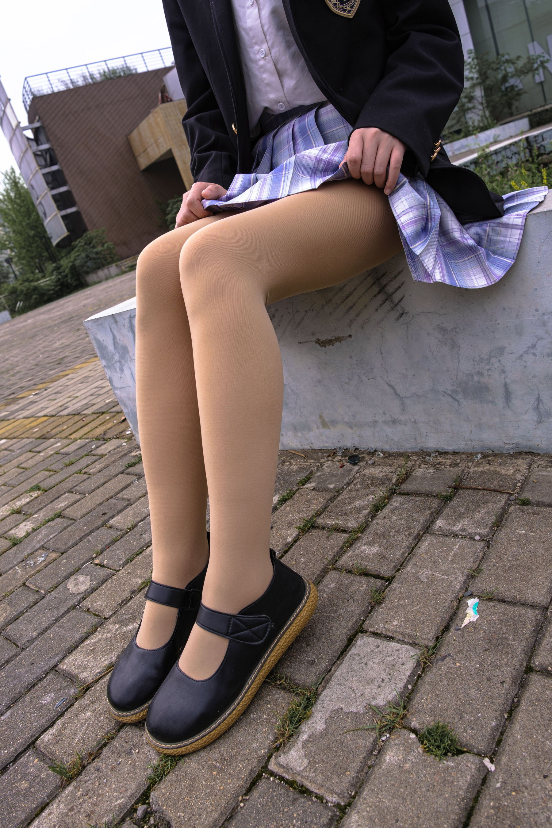 森萝财团写真 月下001 小夜 肉丝 300D 真空（74P）