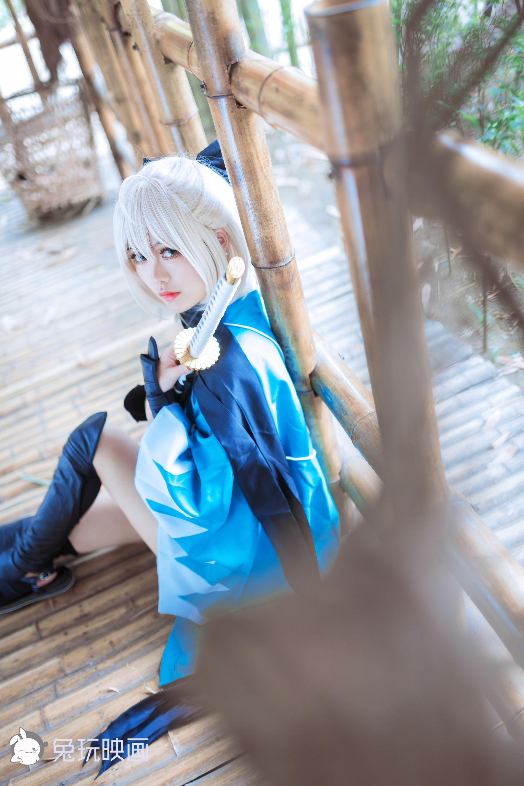 [兔玩映画] - 冲田总司和saber（47P）