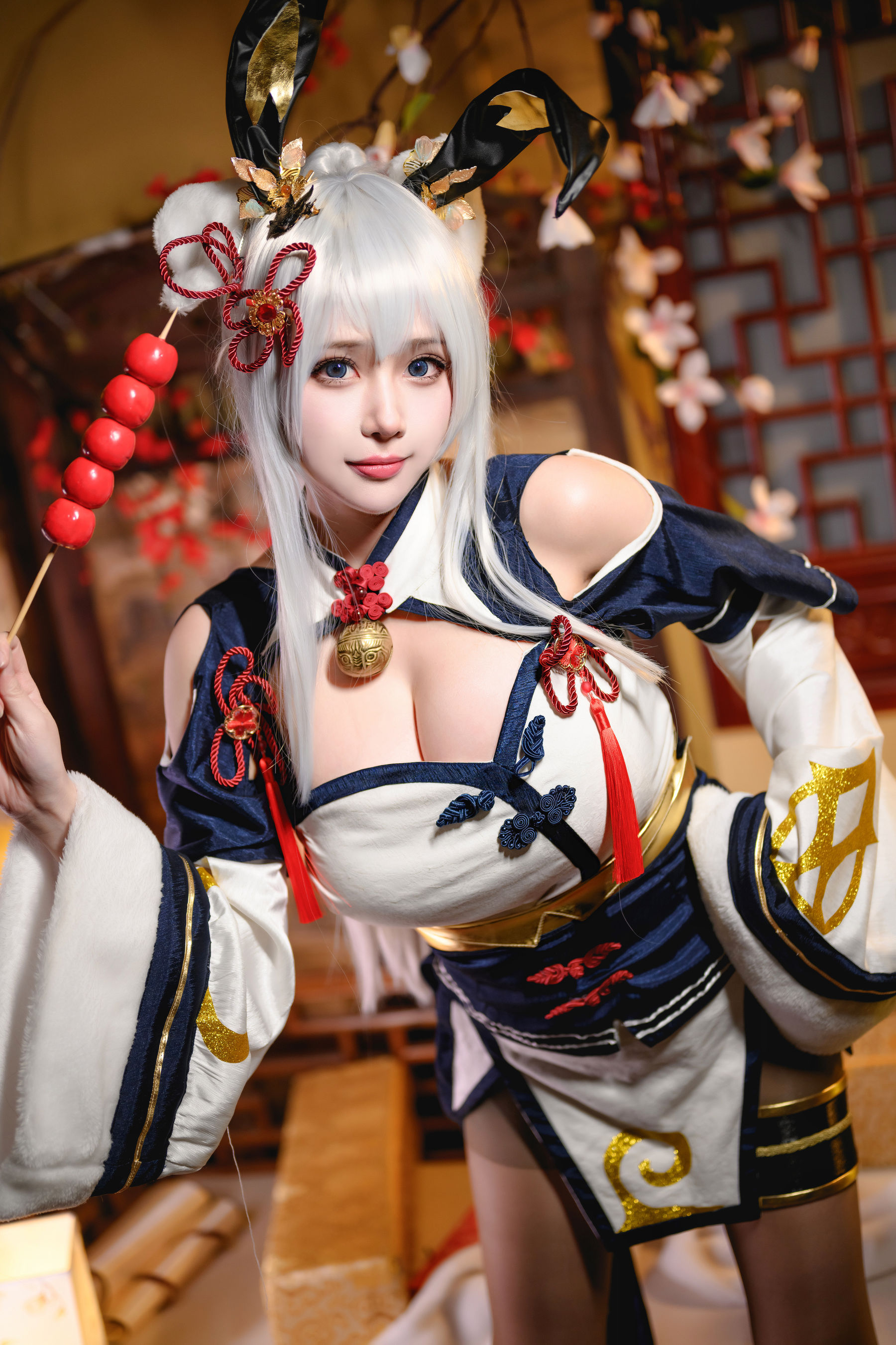 凛子酱 - 旗袍兔兔（21P）