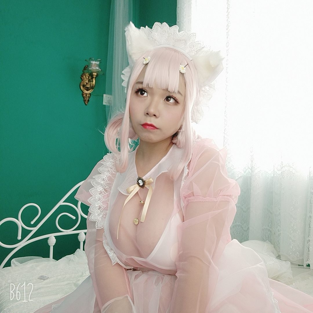 自闭颜球球(无颜小天使wy) - 透明女仆（21P）