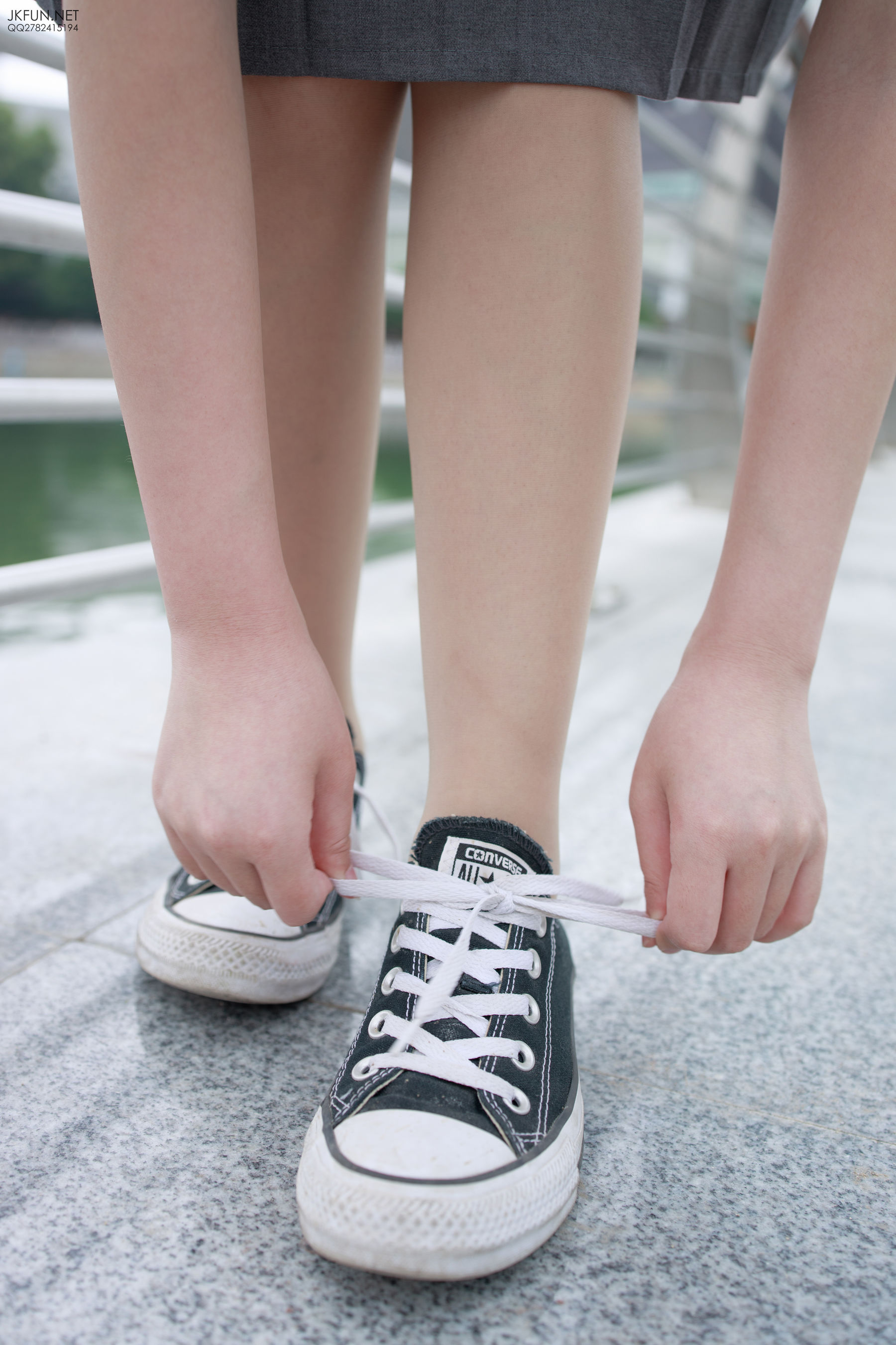 [森萝财团] JKFUN-005 卉子 10D肉丝（116P）