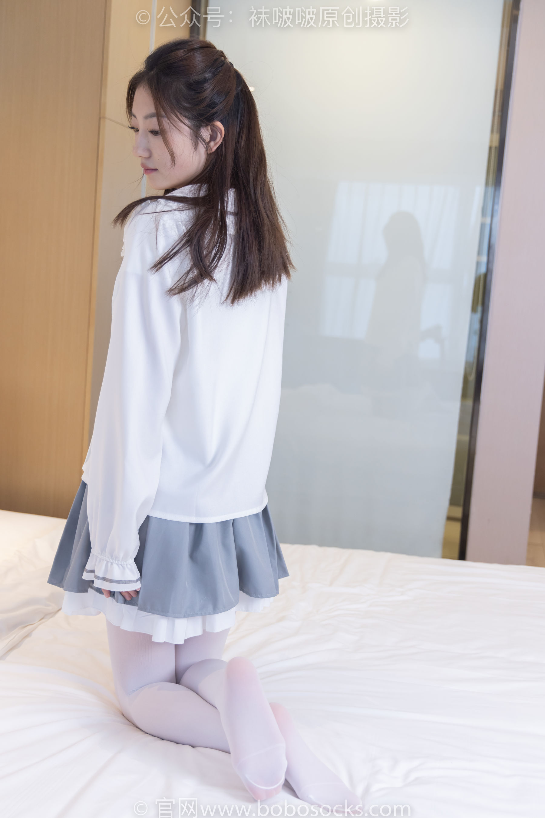 BoBoSocks袜啵啵 No.211 小沫 -高跟鞋、厚白丝（142P）
