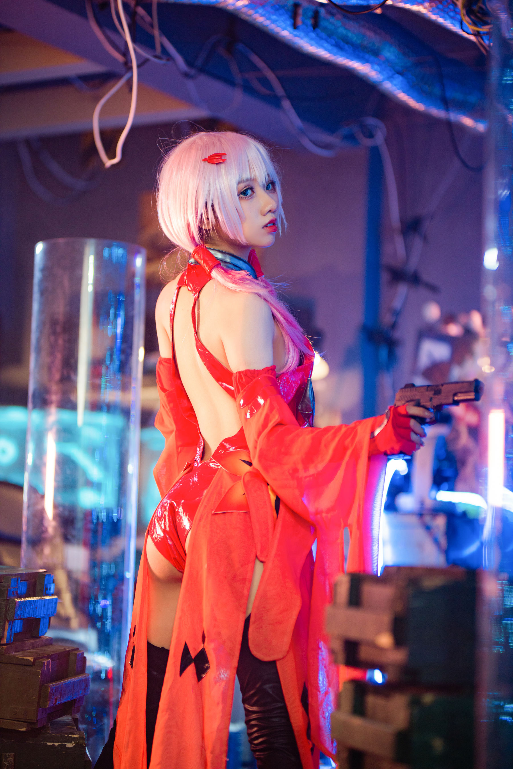 [网红COSER写真] 动漫博主果咩酱w - 楪祈（25P）