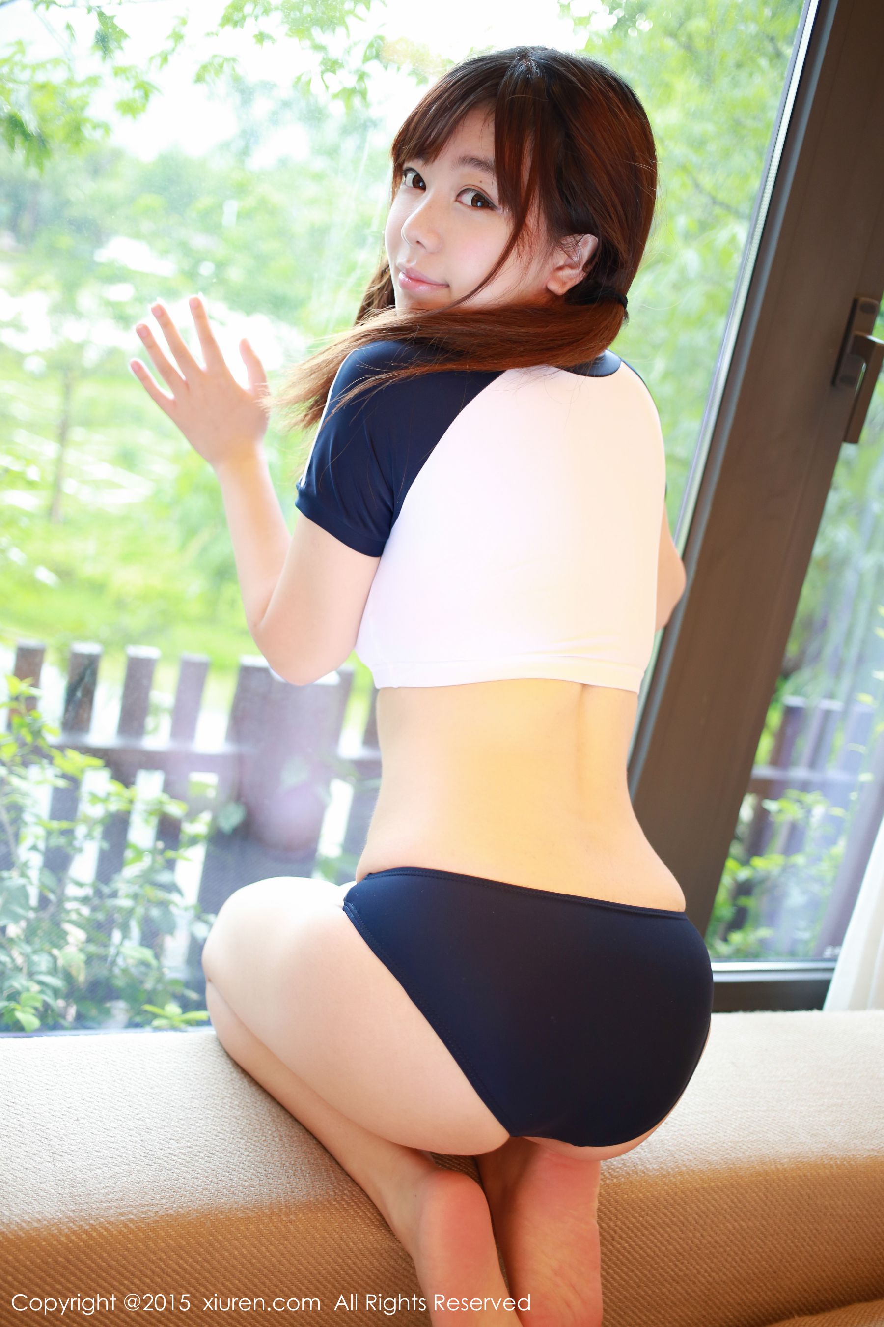 刘飞儿Faye《心愿旅拍》运动服美少女 [秀人网XiuRen] No.331（53P）