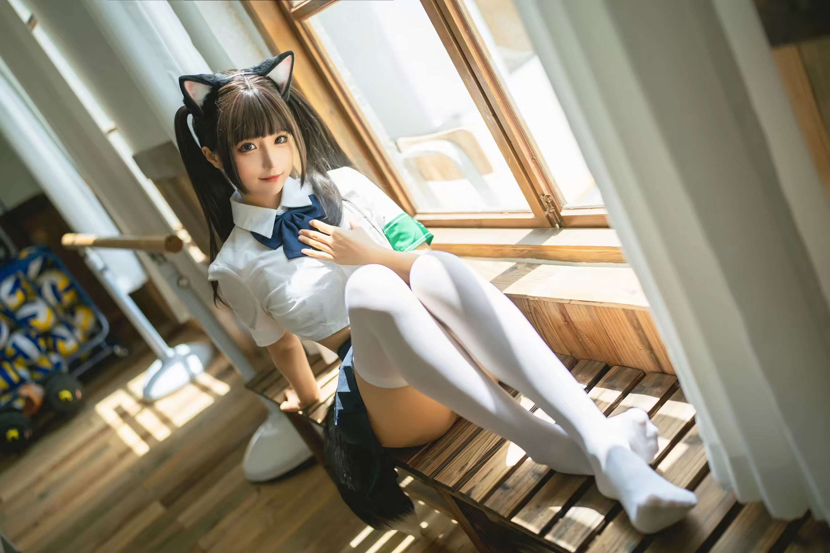 动漫博主蠢沫沫 - 关于我学妹是个猫娘这件事（22P）