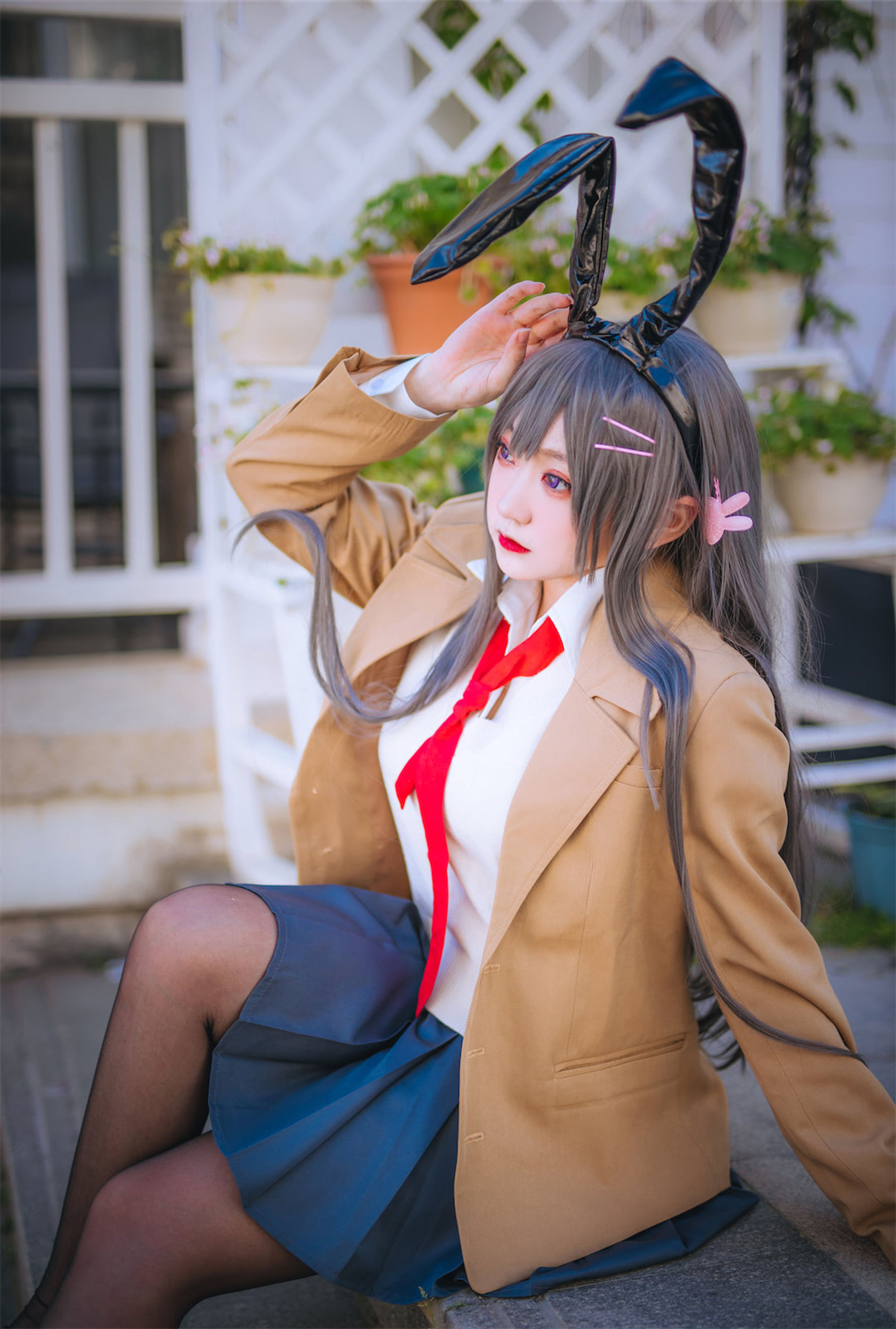 [福利COS] 动漫博主恩田直幸 - 麻衣学姐（63P）