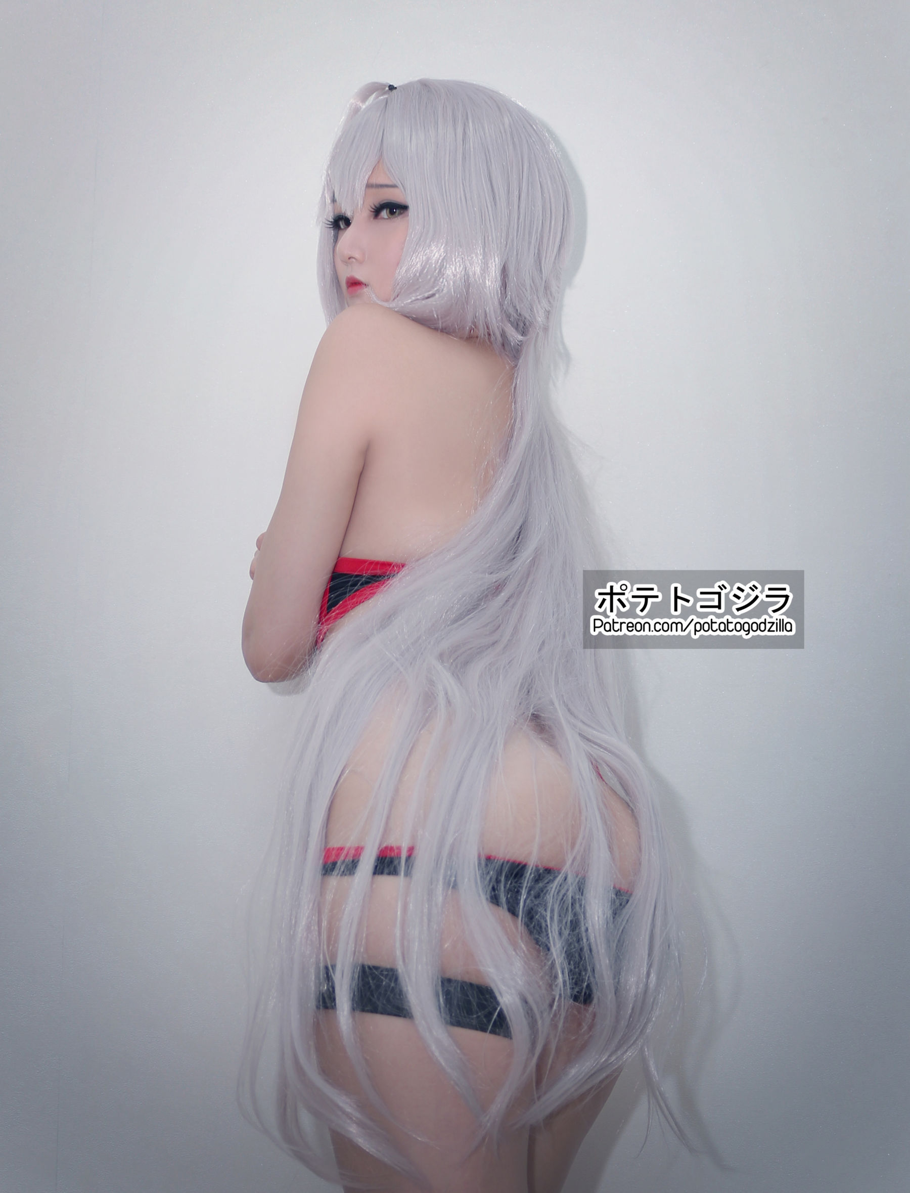 Coser小姐姐Potato Godzilla - Jeanne Alter Summer（24P）