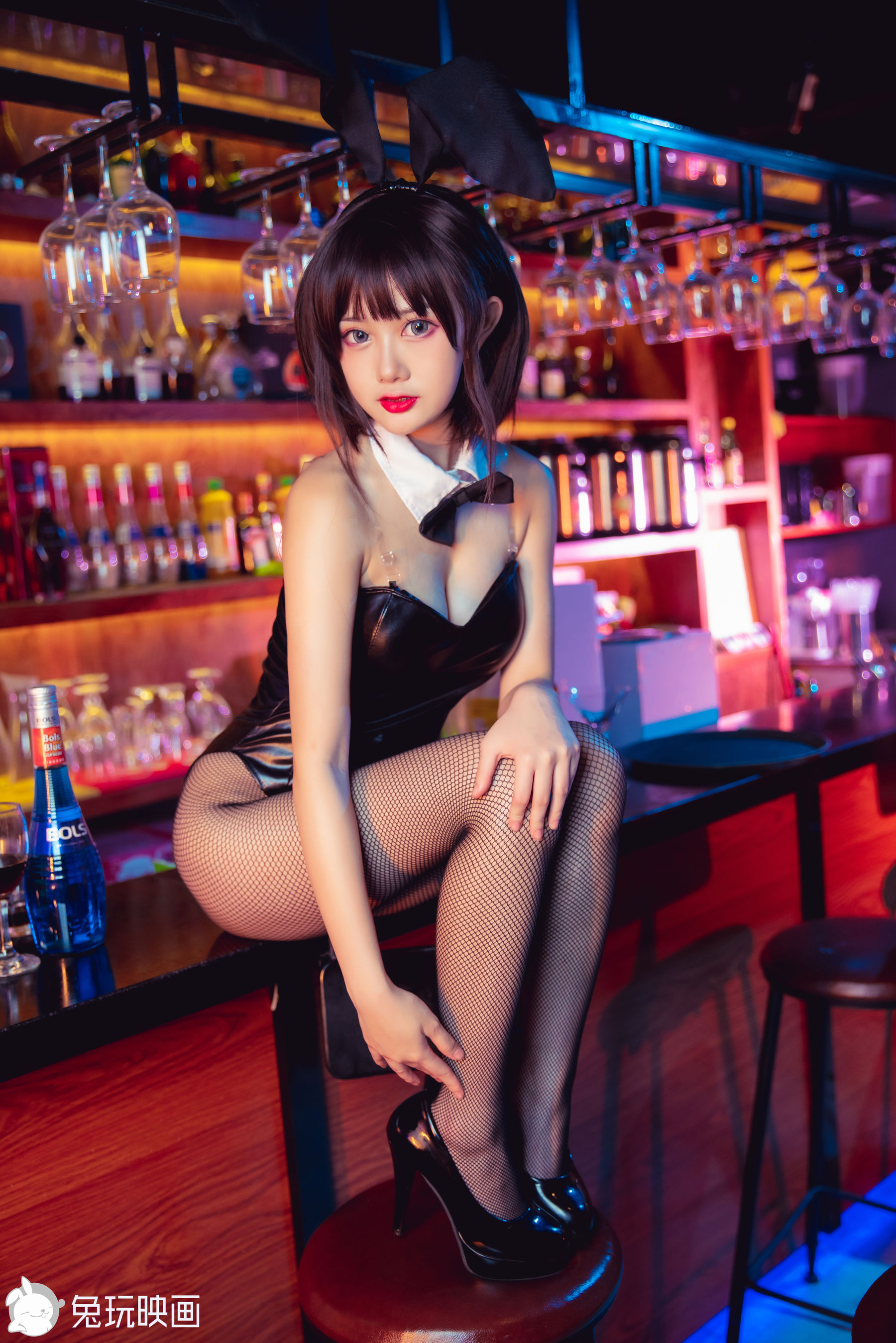 [兔玩映画] - 兔女郎 Vol.055 酒吧（40P）