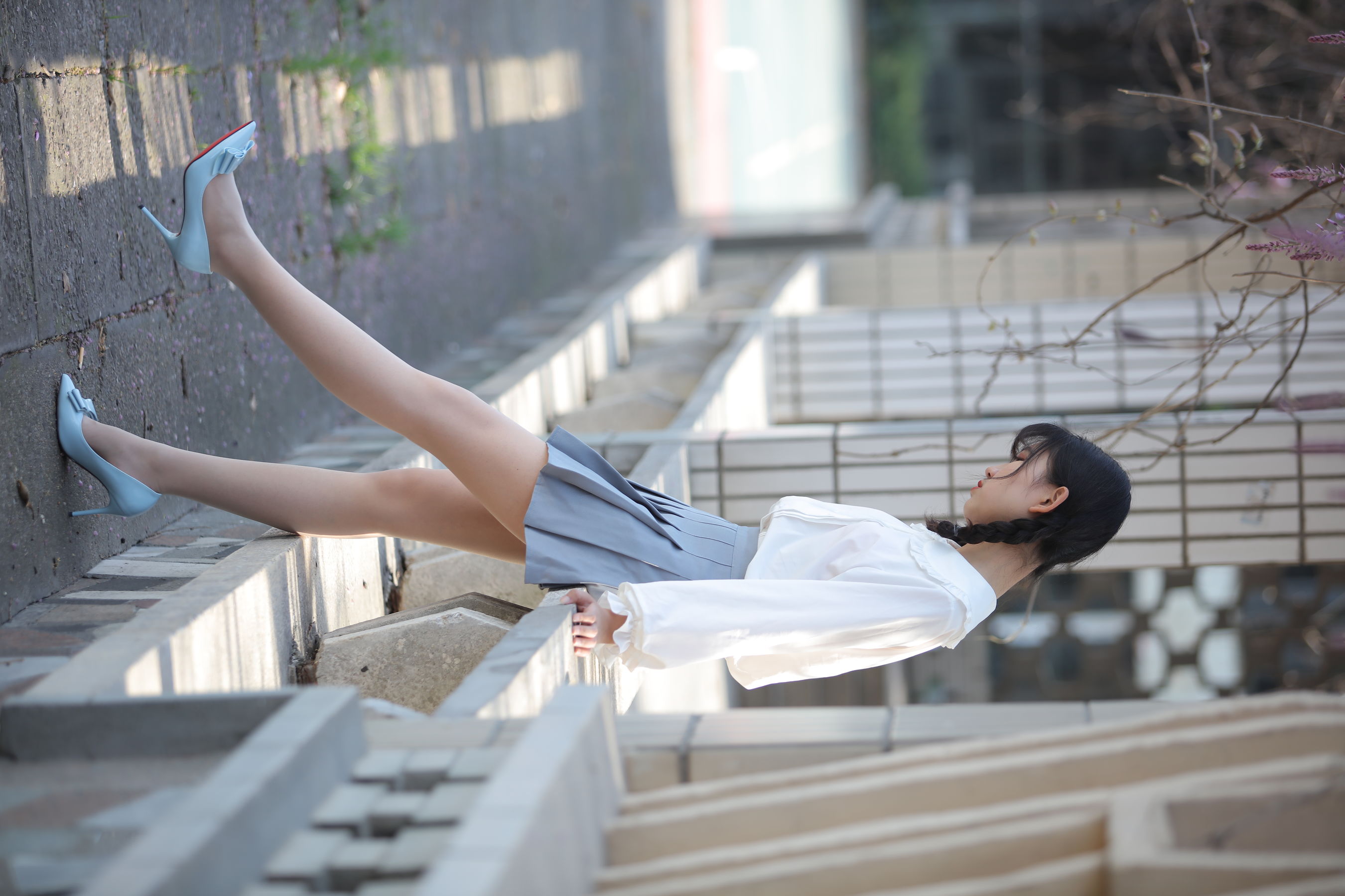 [奈丝] NO.049 小橙子 清纯呆萌的学妹（56P）