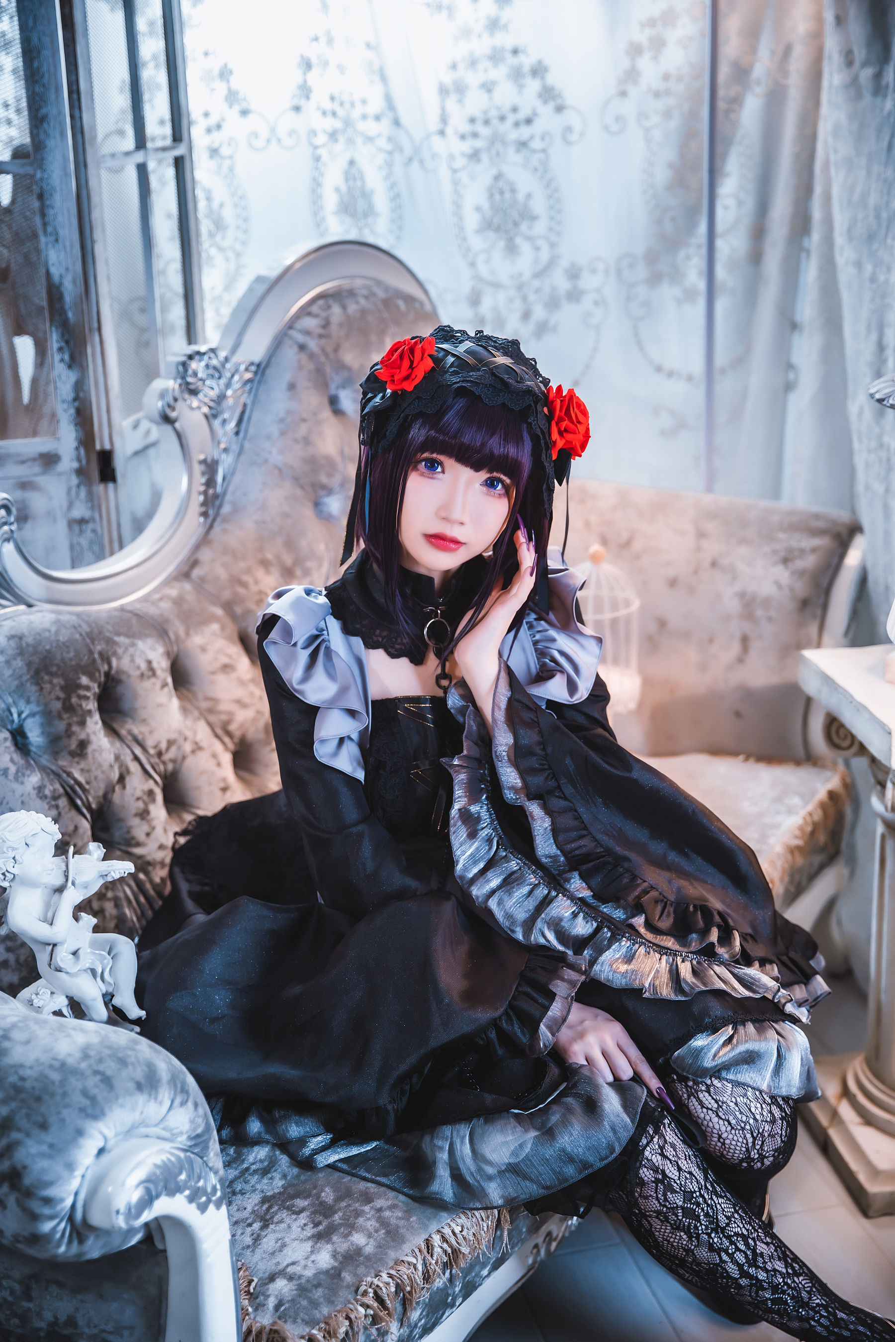 [网红COSER] 动漫博主雪晴Astra - 喜多川黑江雫（44P）