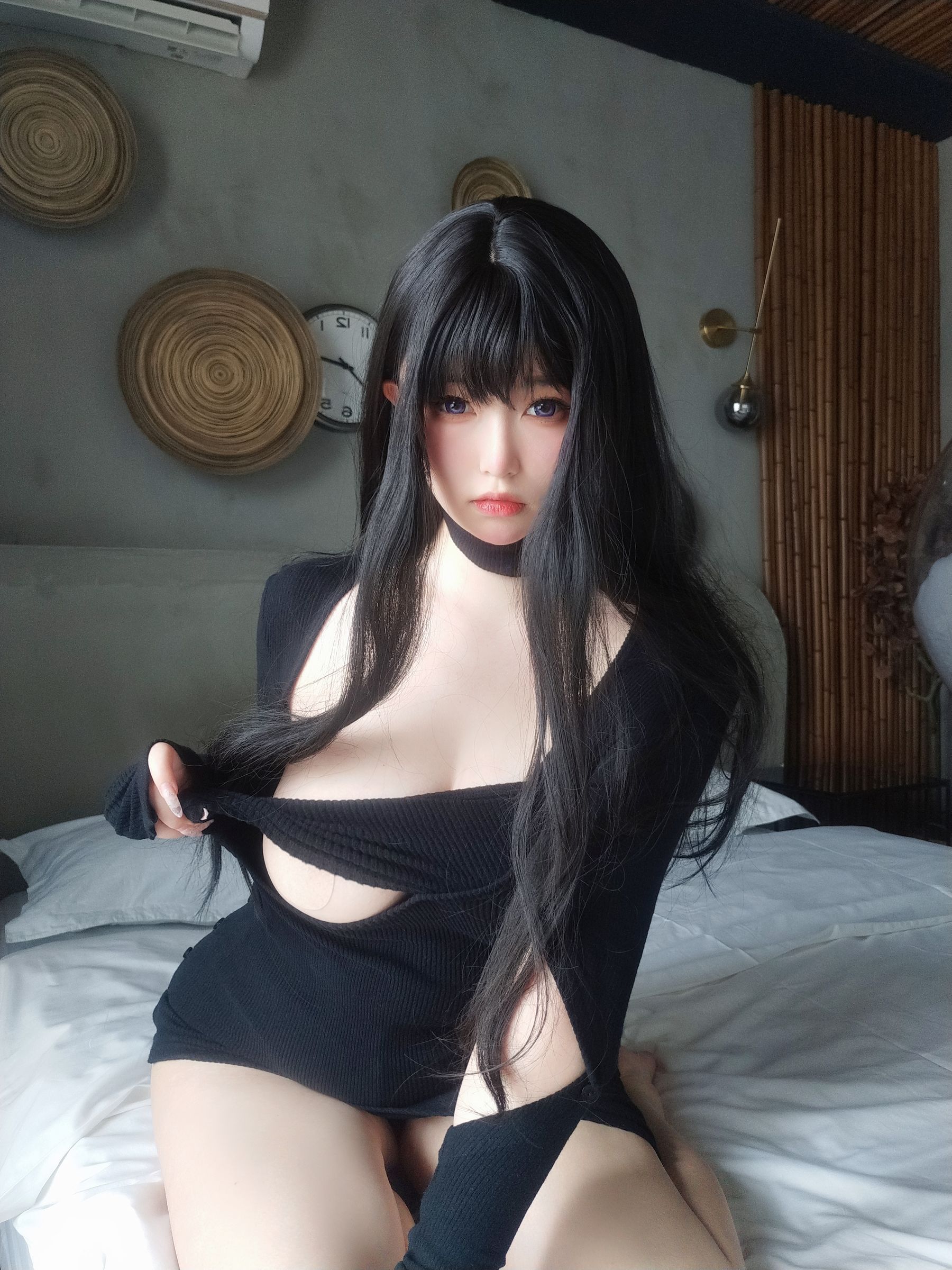 [福利COS] 女主K - 害羞的妹妹（17P）