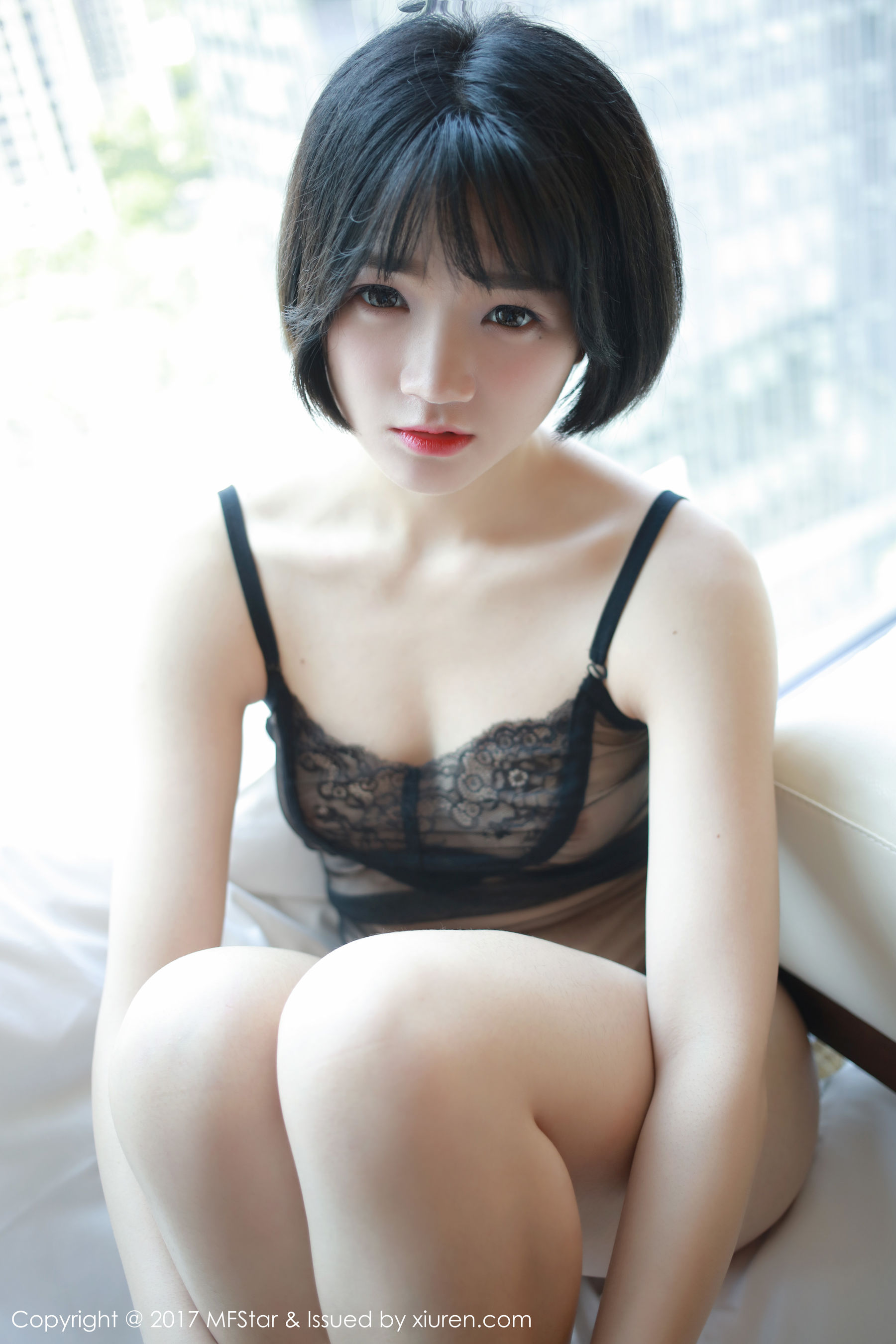 悦爷妖精《妖艳的玫瑰》 [模范学院MFStar] Vol.110（36P）