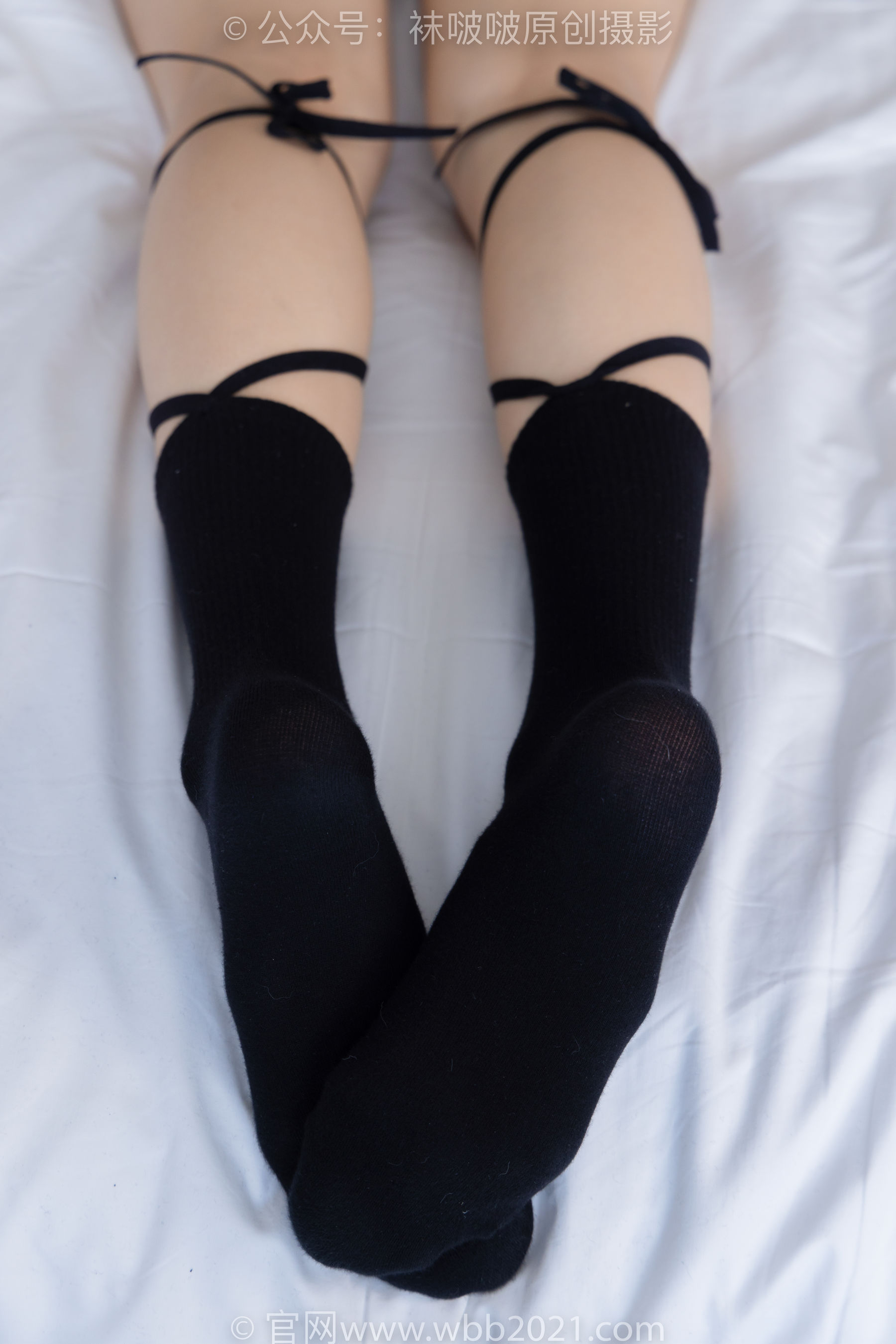 BoBoSocks袜啵啵 No.268 芝士 -黑皮鞋、绑带黑棉袜、学院制服（139P）