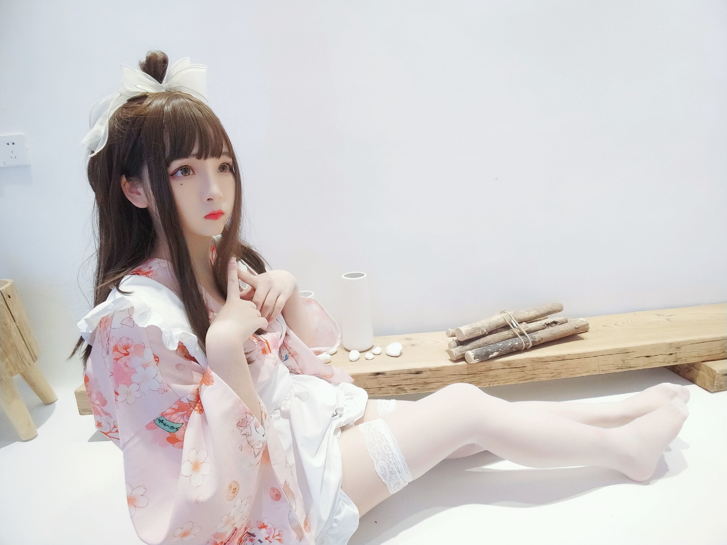 二次元美女古川kagura 浴衣女仆（13P）