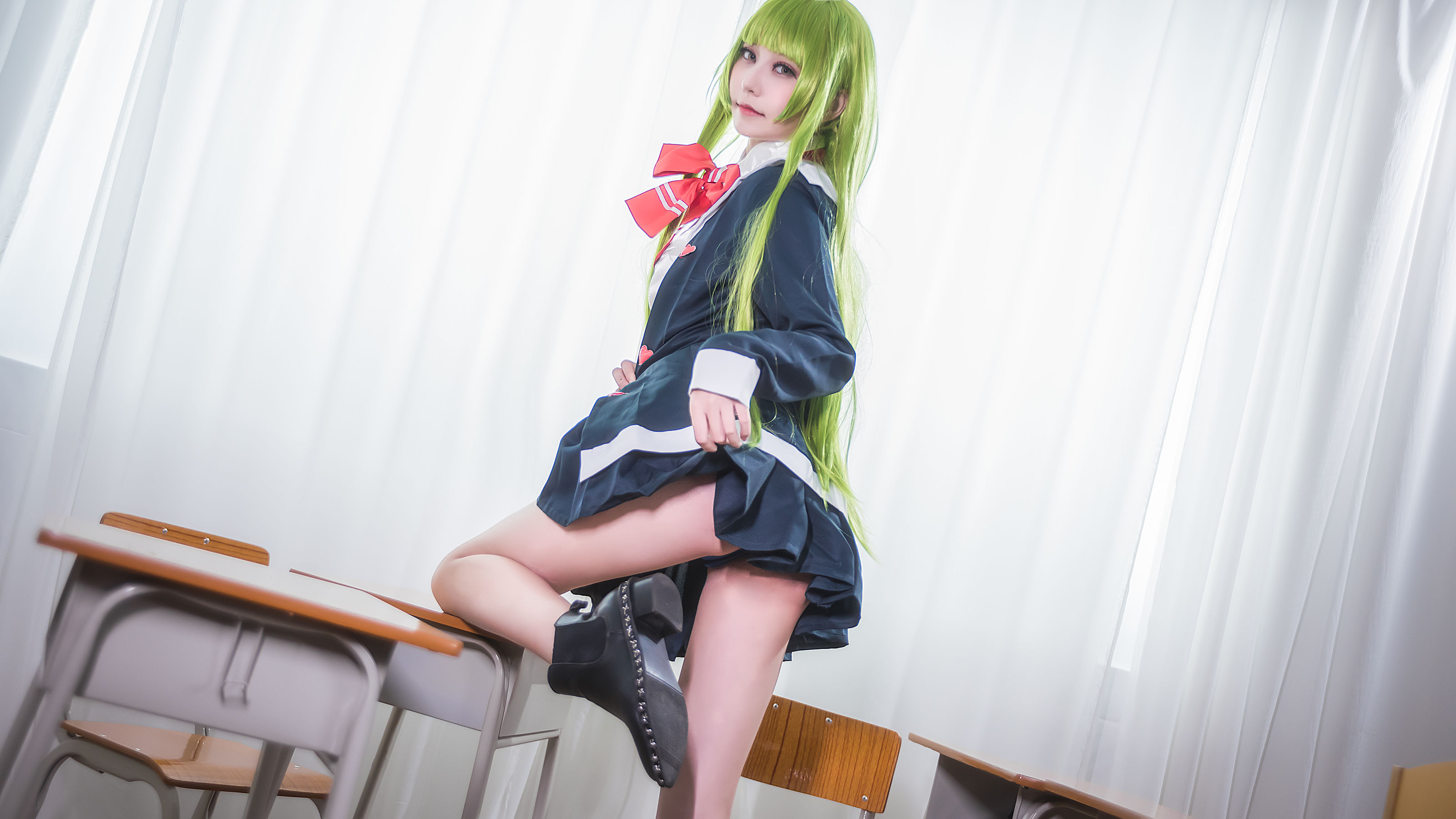 [萝莉COS] 萌妹菌烨tako - 莉娅（20P）