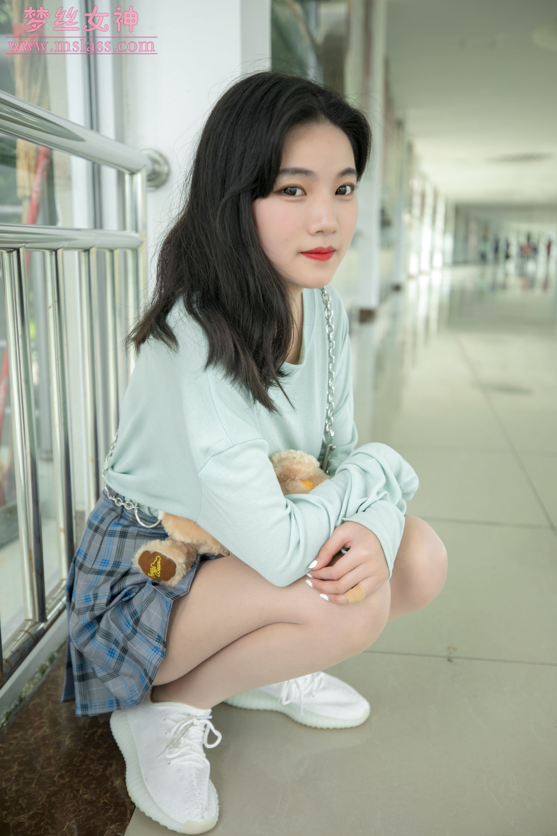 [梦丝女神MSLASS]  酥酥 恬静的小白鞋丝袜（68P）