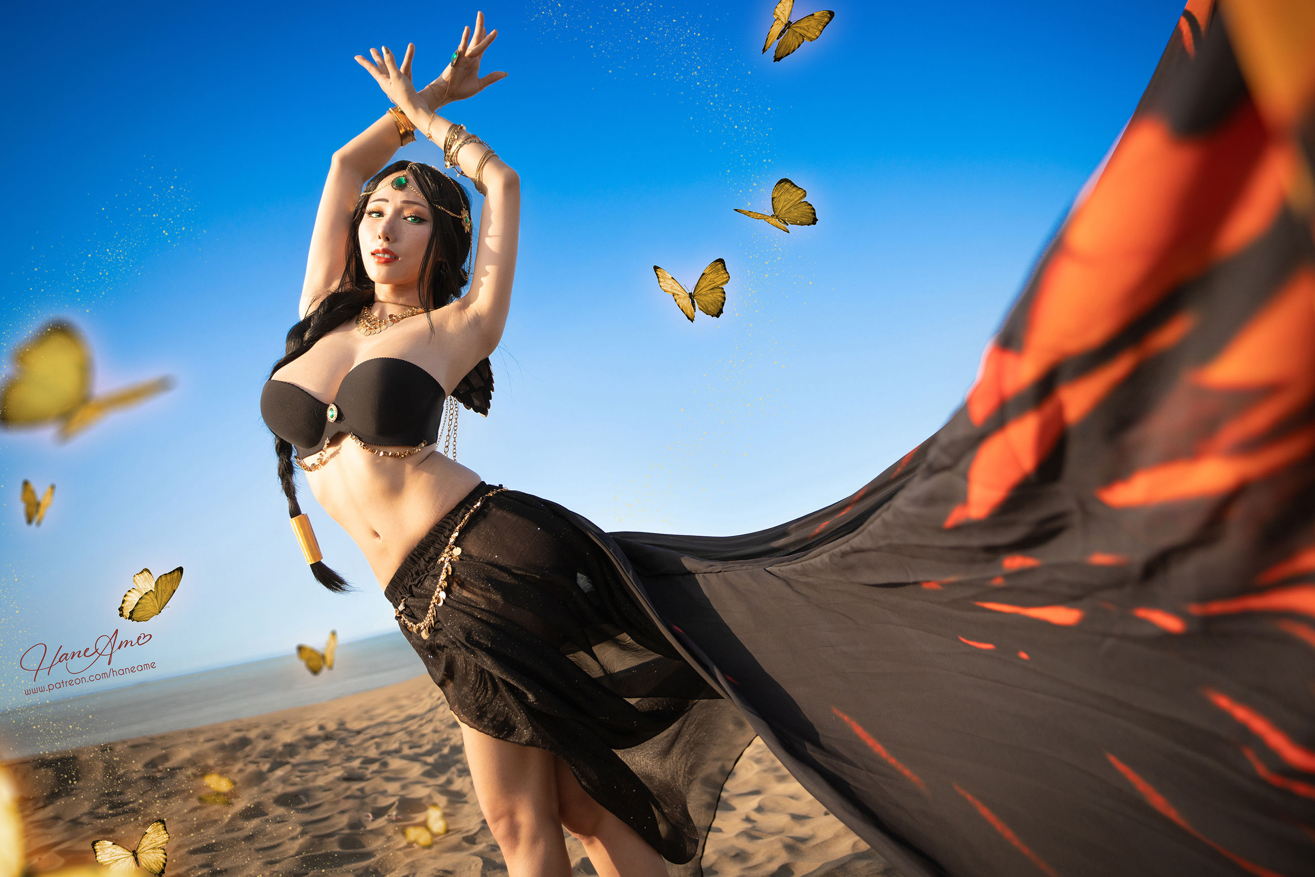 Hane Ame 雨波写真 - WLOP 鬼刀 王凌（20P）